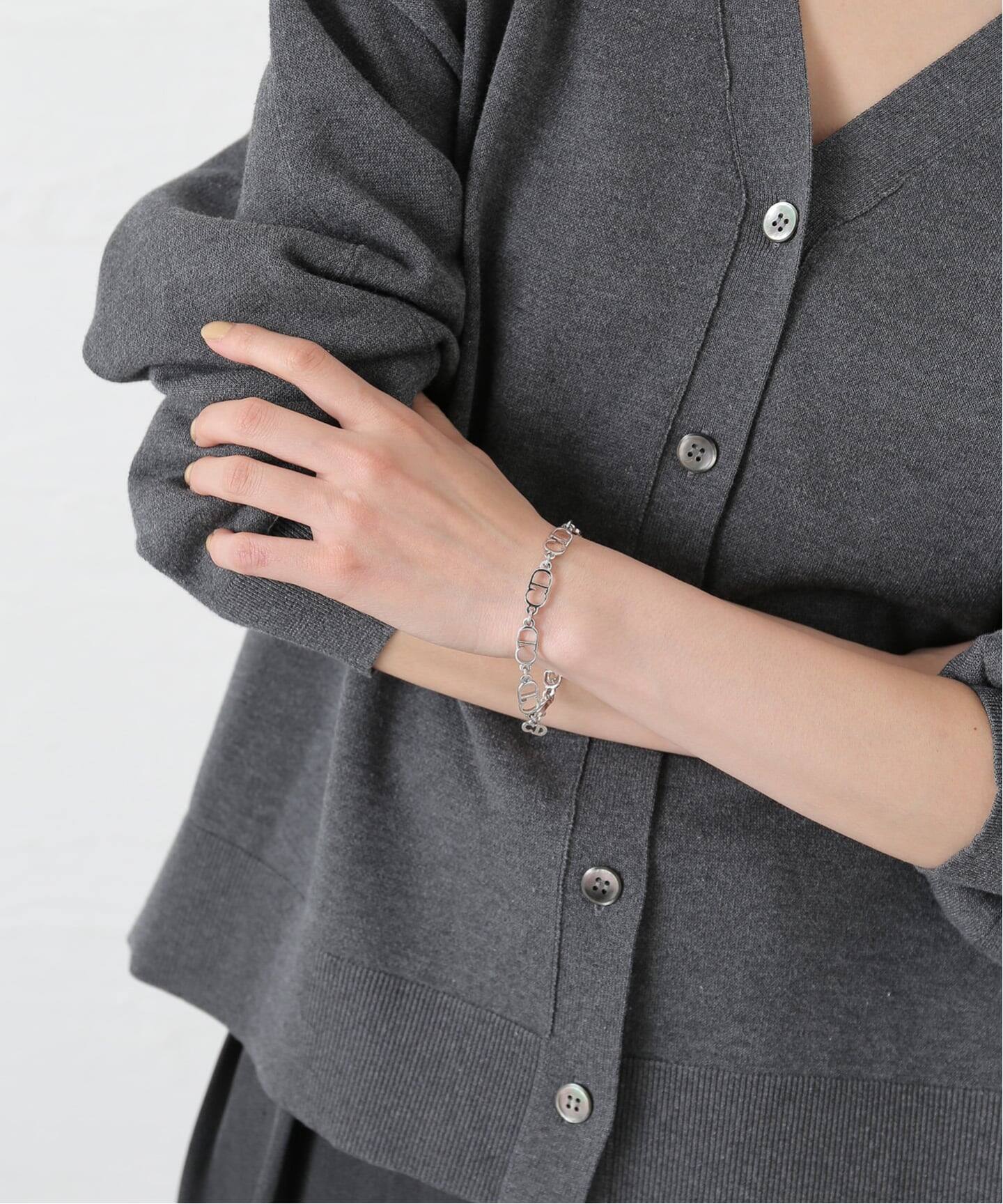 VINTAGE DIOR/ディオール】Bracelet logo link（ブレスレット