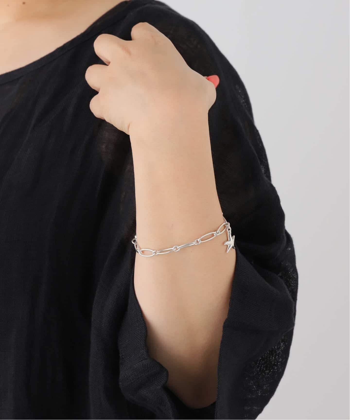 VINTAGE TIFFANY&Co./ティファニー】 Star fish bracelet oval link