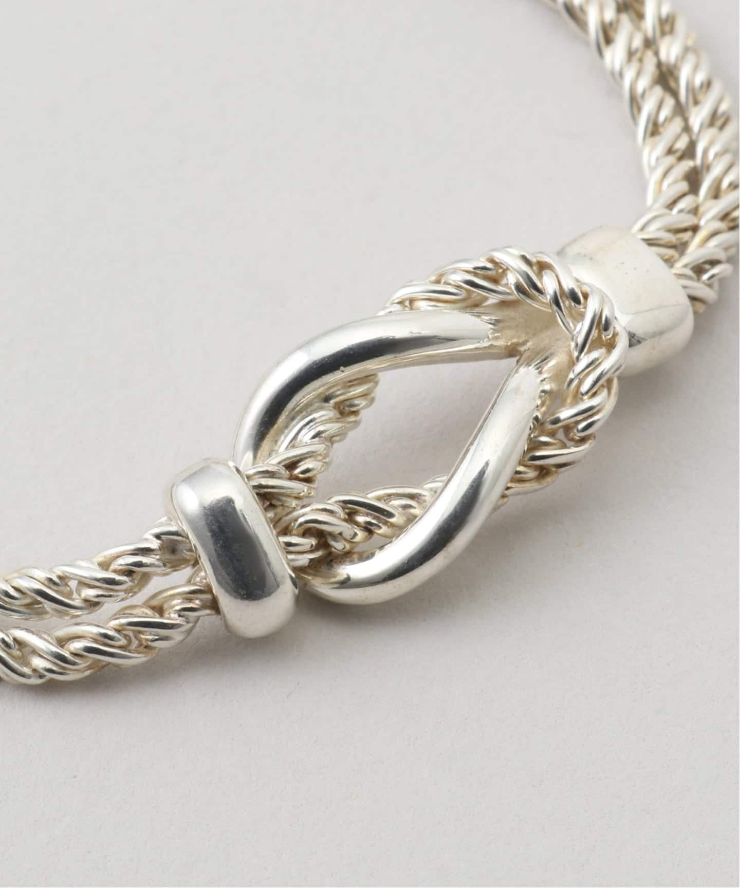 VINTAGE TIFFANY&Co./ティファニー】Center knot double rope bracelet