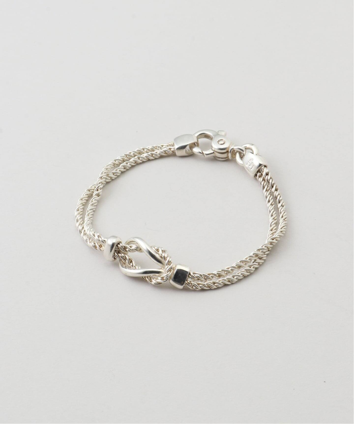 VINTAGE TIFFANY&Co./ティファニー】Center knot double rope bracelet 