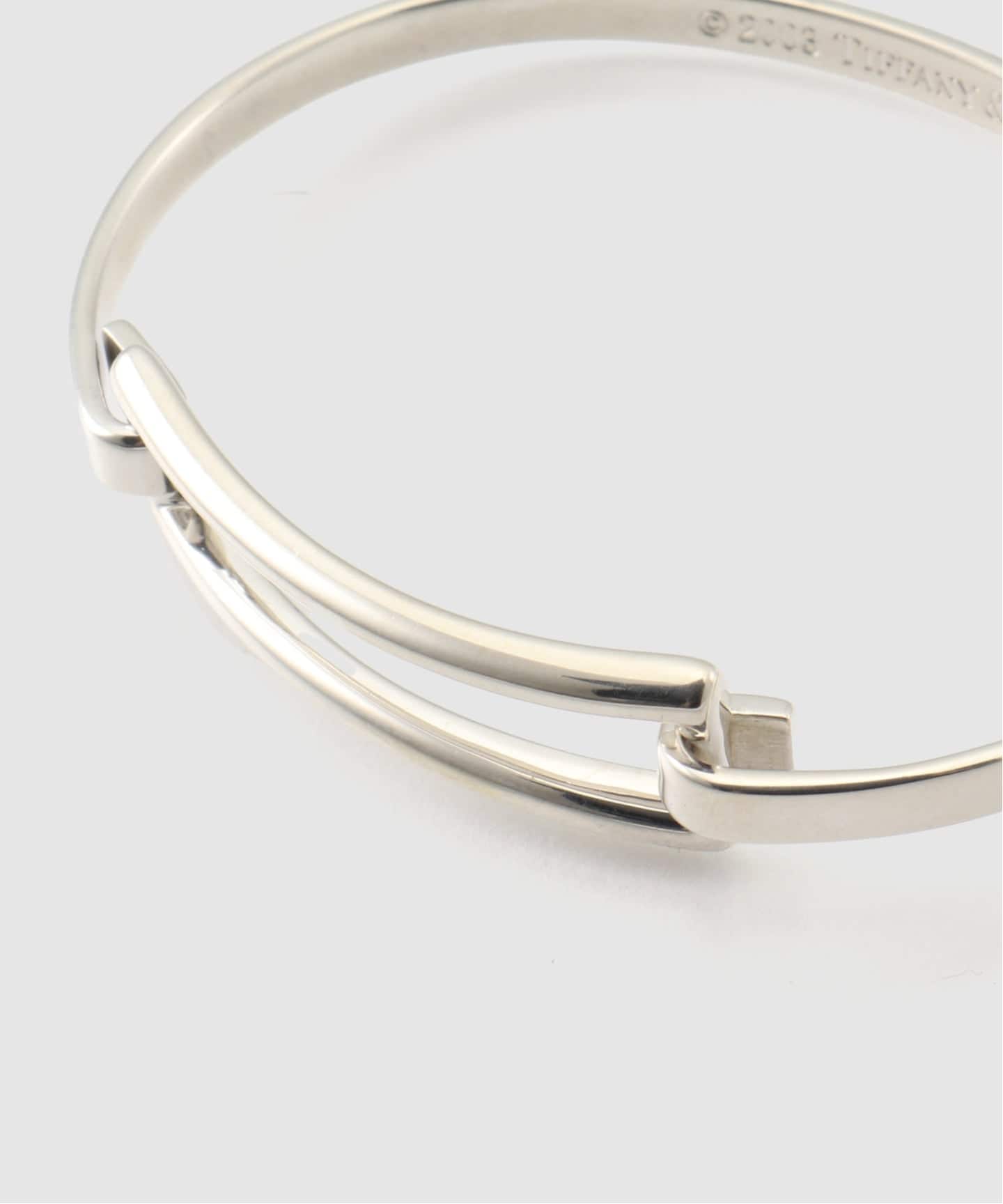 Tiffany & Co. ティファニー アンティーク バングル ブレスレット VINTAGE TIFFANY&Co./ティファニー】Open rectangle bangle