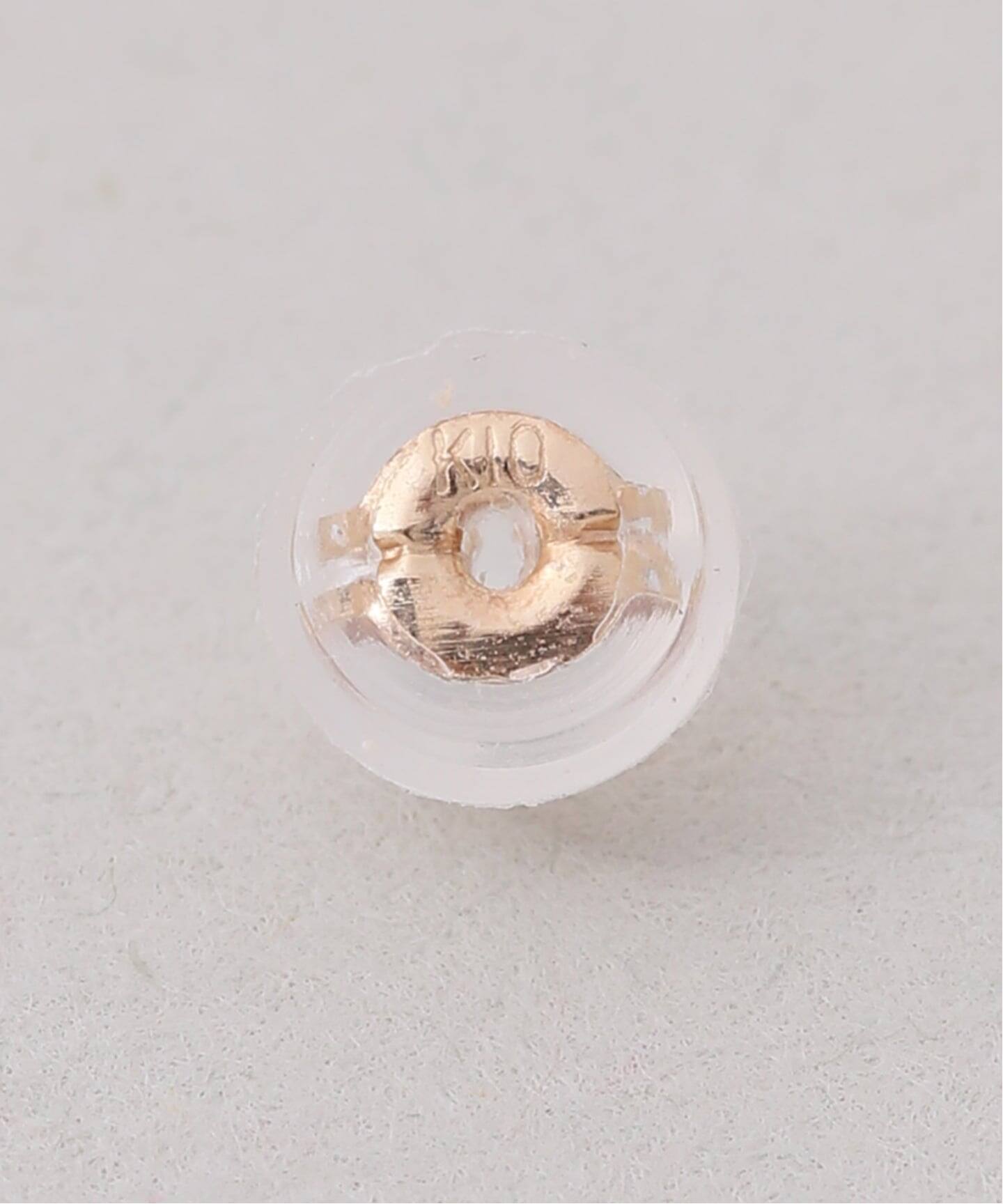 フクリン0.28ctダイヤピアス K18（両耳）（ピアス（両耳用））｜Lilas
