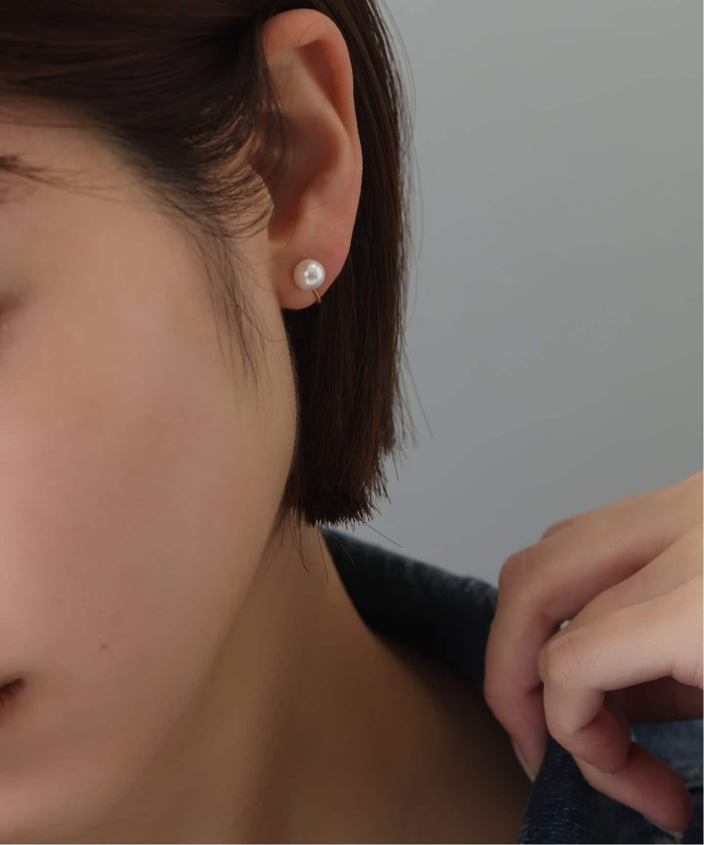 WEB限定》アコヤパール6mmイヤリング K10（両耳）（イヤリング
