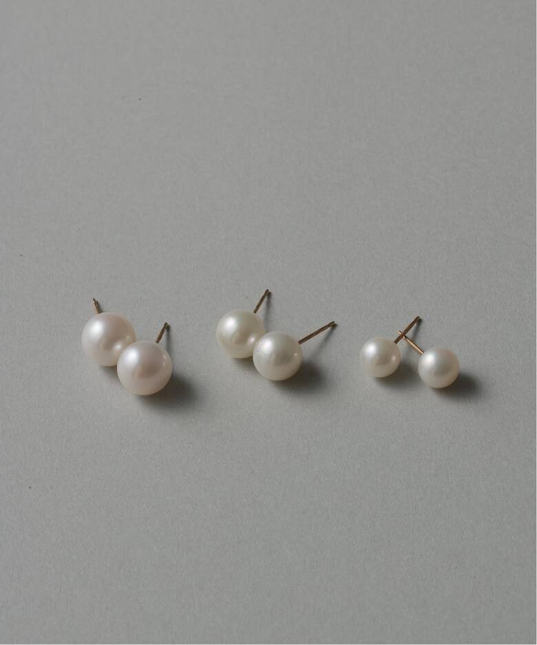 アコヤパール7mmピアス K10（両耳）（ピアス（両耳用））｜Lilas（リラ 