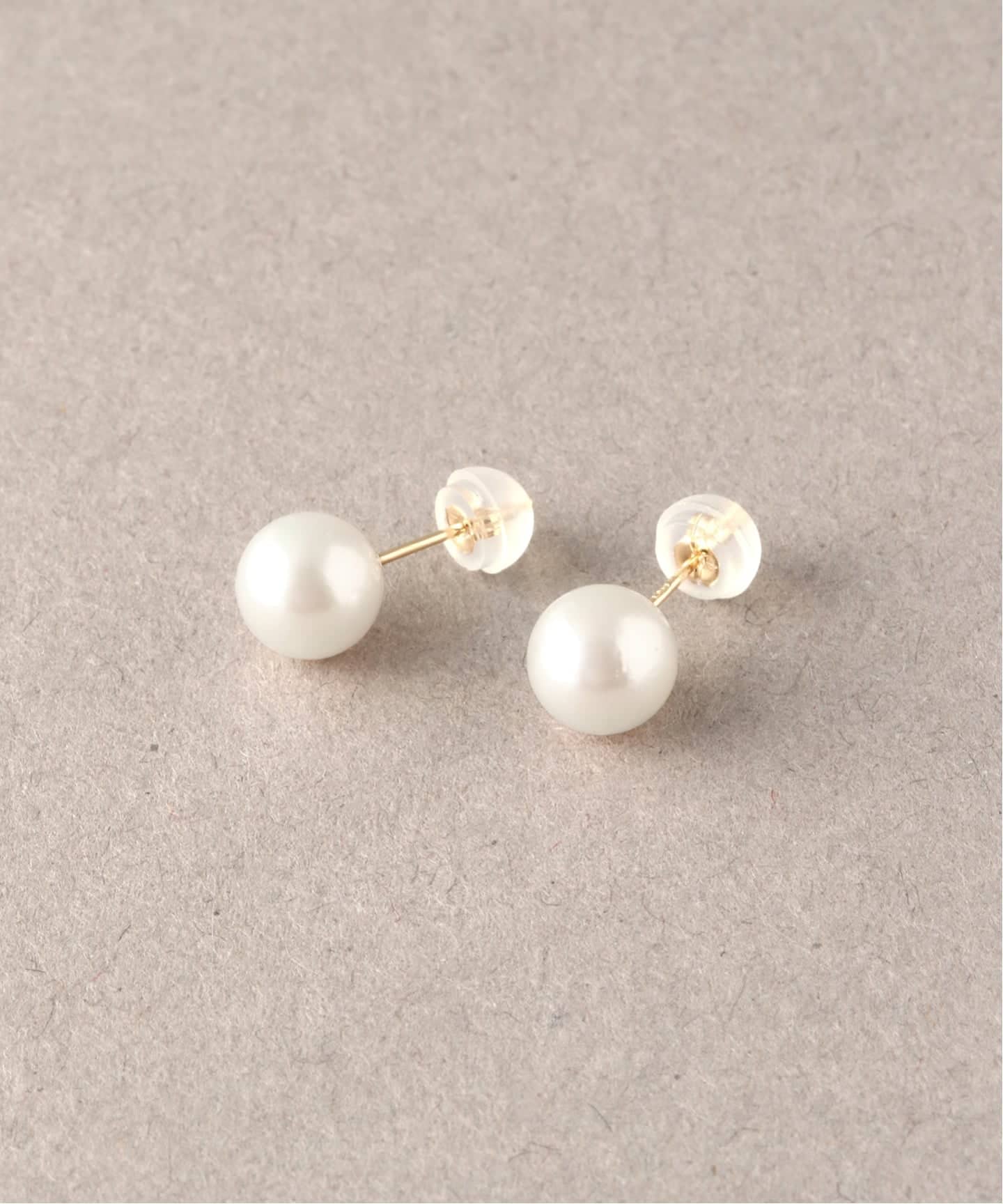アコヤパール7mmピアス K10（両耳）（ピアス（両耳用））｜Lilas（リラ