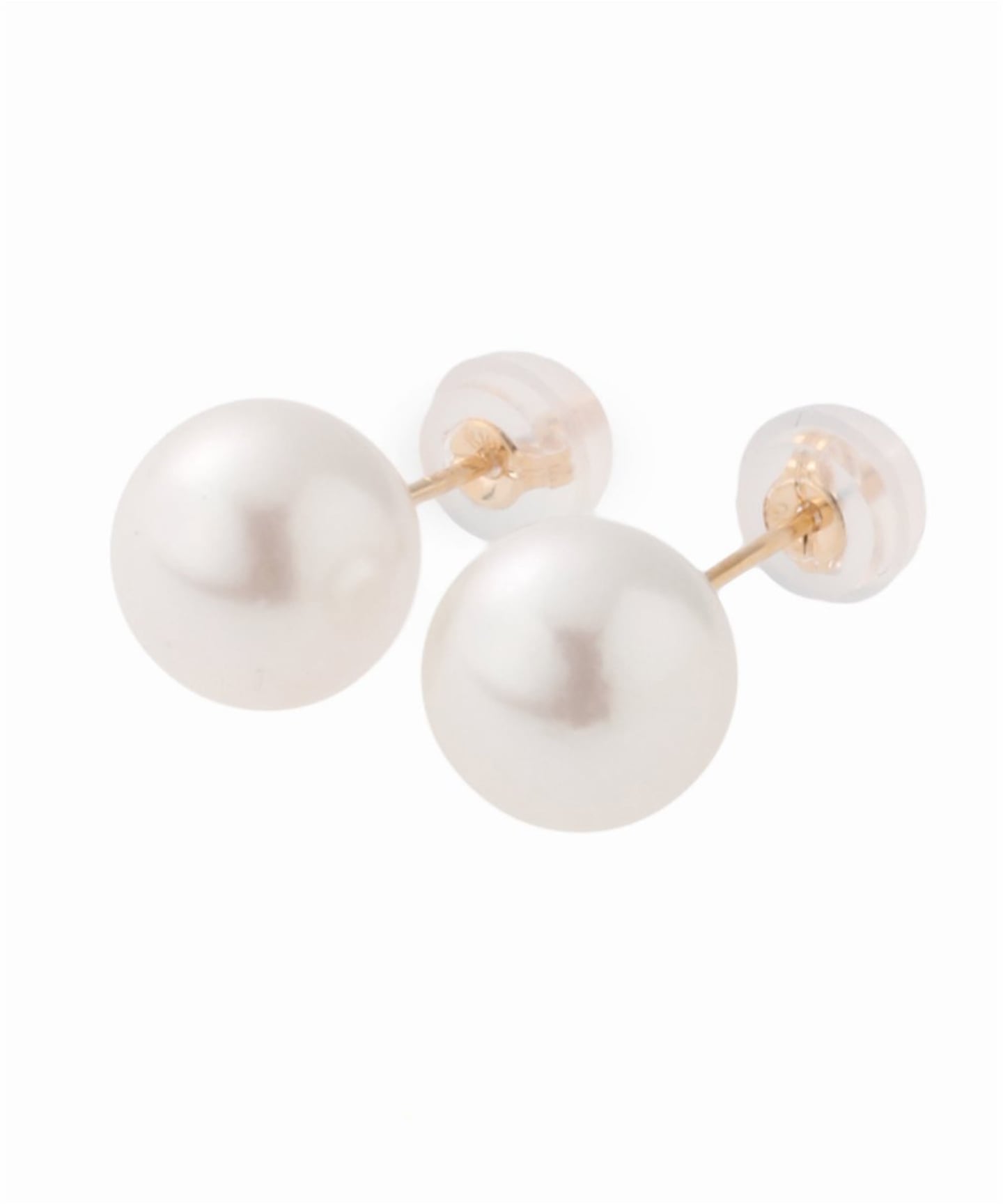 アコヤパール8mmピアス K10（両耳）（ピアス（両耳用））｜Lilas（リラ