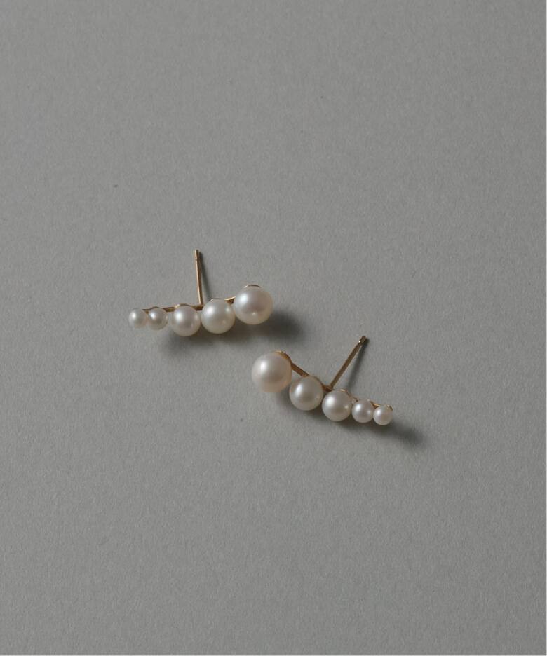 WEB限定》5ピースグラデーションパールピアス K10（両耳）（ピアス（両 
