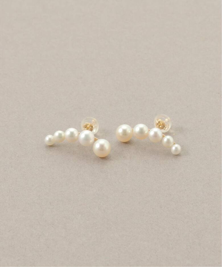 WEB限定》5ピースグラデーションパールピアス K10（両耳）（ピアス（両 