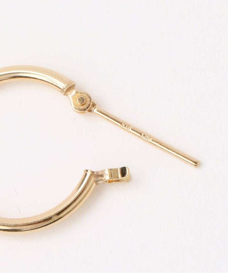 1.5パイプ1.5cmルーフピアス K10（両耳）（ピアス（両耳用））｜Lilas 