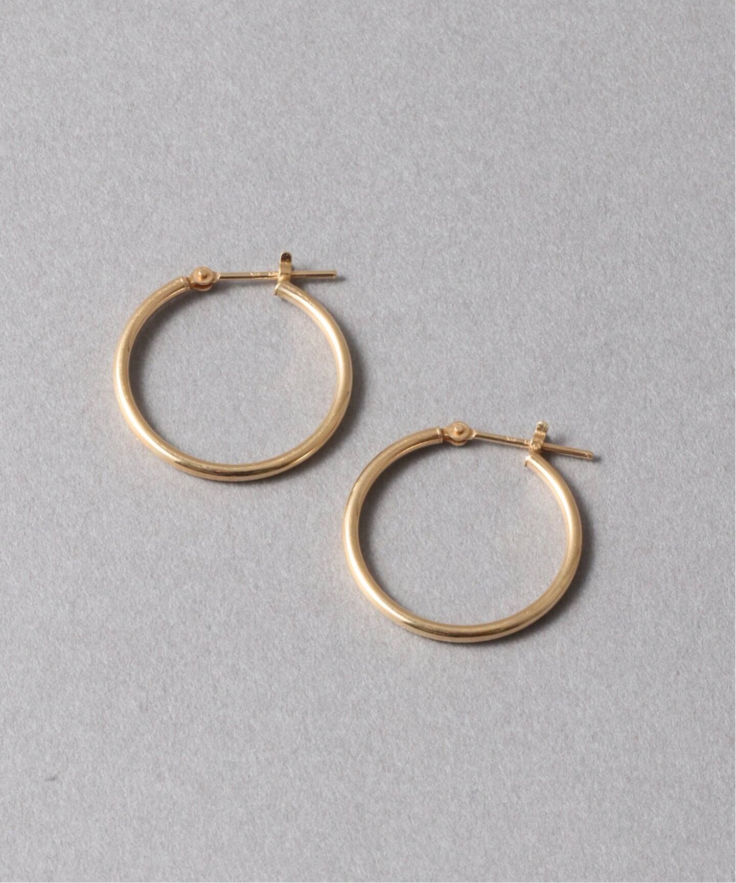 1.5パイプ2cmルーフピアス K10（両耳）（ピアス（両耳用））｜Lilas