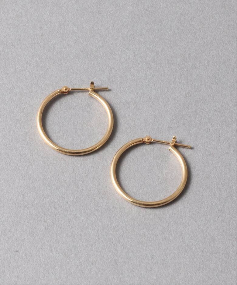 1.5パイプ2cmルーフピアス K10（両耳）（ピアス（両耳用））｜Lilas 