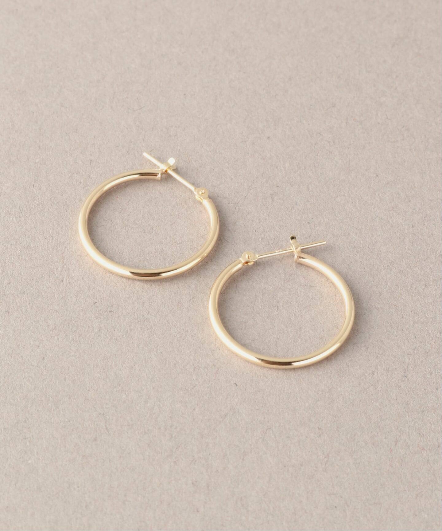 1.5パイプ2cmルーフピアス K10（両耳）（ピアス（両耳用））｜Lilas