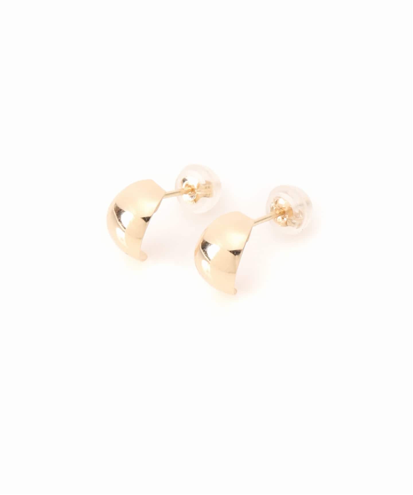 スモールムーンピアス K10（両耳）（ピアス（両耳用））｜Lilas（リラ