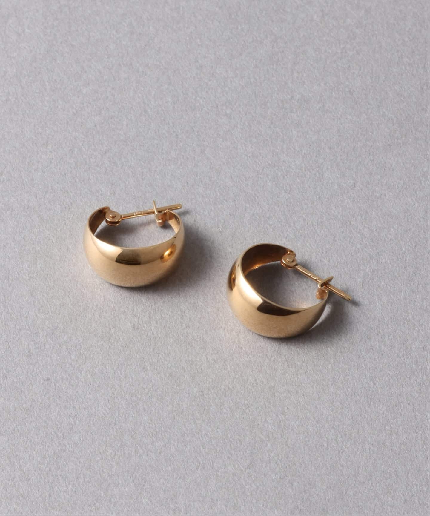 spick and span Lilas 三日月 フープ ピアス　シルバー シルバーピアス シルバー925 フープピアス ぷっくり 三日月 ムーン 月