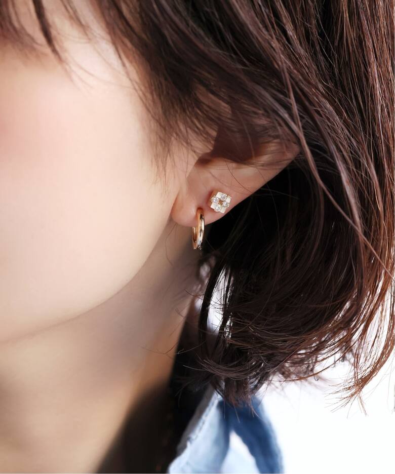 ピアリング K10（両耳）（イヤリング）｜Lilas（リラ）の通販 