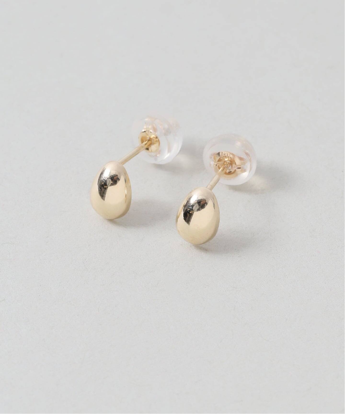 WEB限定》バイカラー2WAYティアドロップピアス K10（両耳）（ピアス