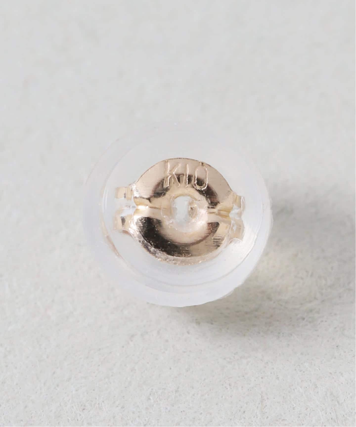 WEB限定》バイカラー2WAYティアドロップピアス K10（両耳）（ピアス