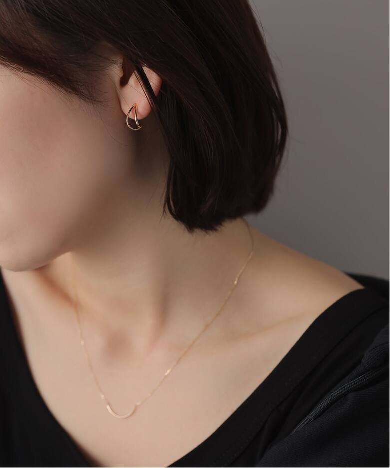 リーフピアス K18（両耳）（ピアス（両耳用））｜Lilas（リラ）の通販 