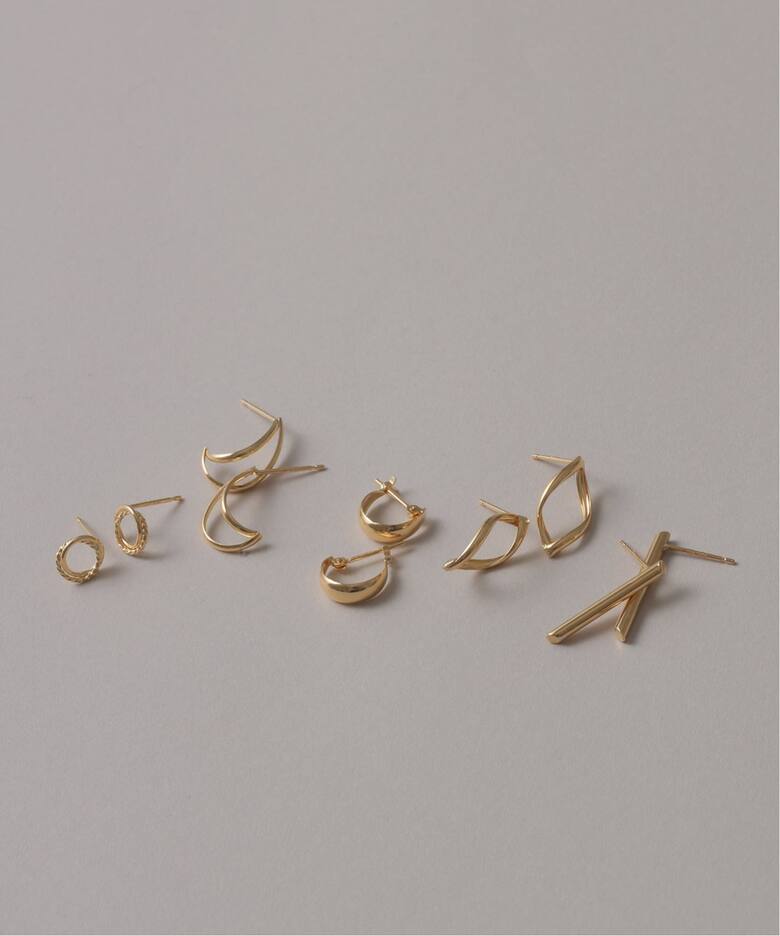 リーフピアス K18（両耳）（ピアス（両耳用））｜Lilas（リラ）の通販 