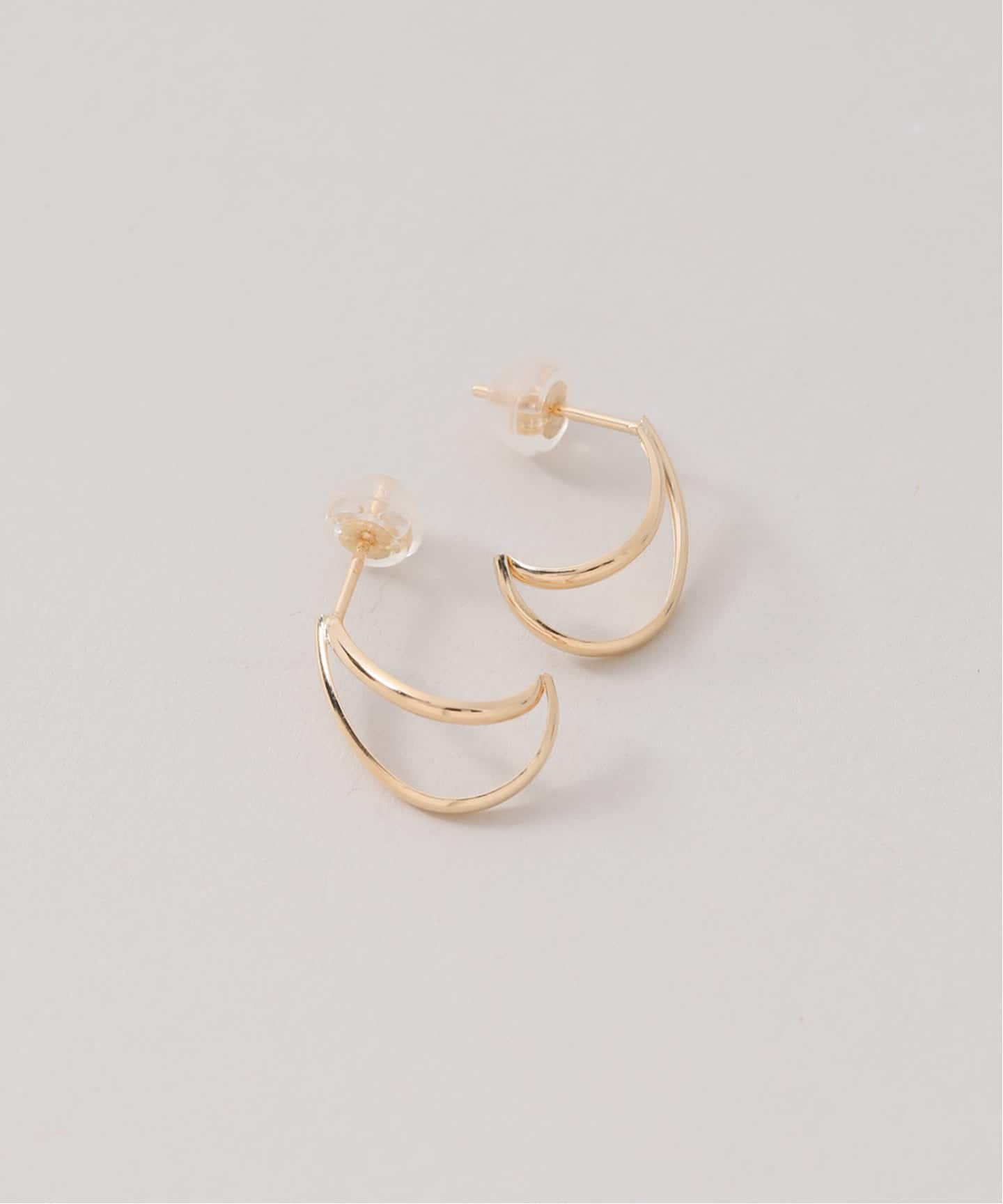 リーフピアス K18（両耳）（ピアス（両耳用））｜Lilas（リラ）の通販