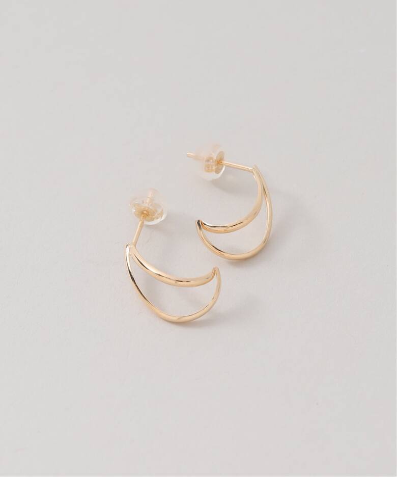 リーフピアス K18（両耳）（ピアス（両耳用））｜Lilas（リラ）の通販 