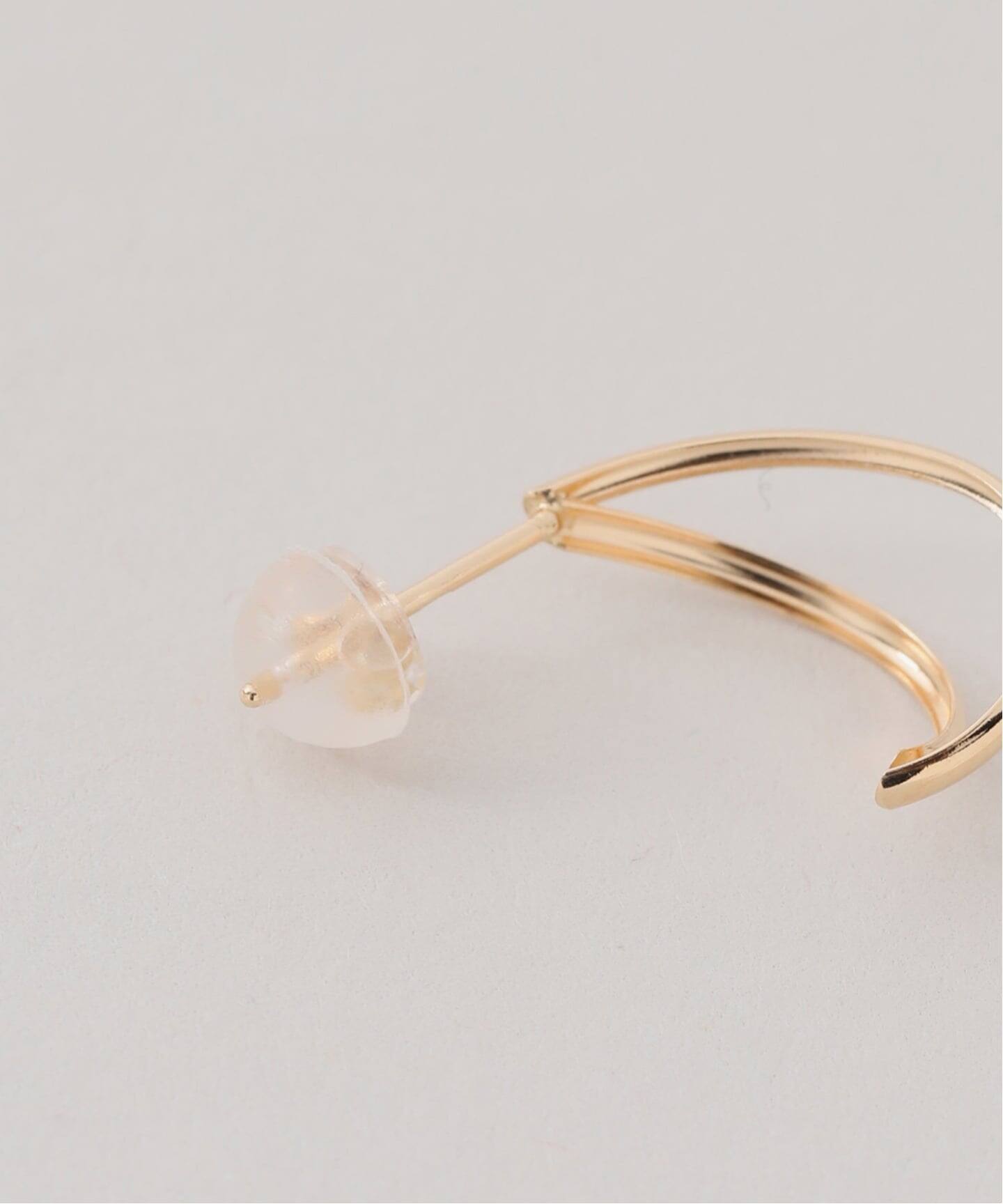 リーフピアス K18（両耳）（ピアス（両耳用））｜Lilas（リラ）の通販