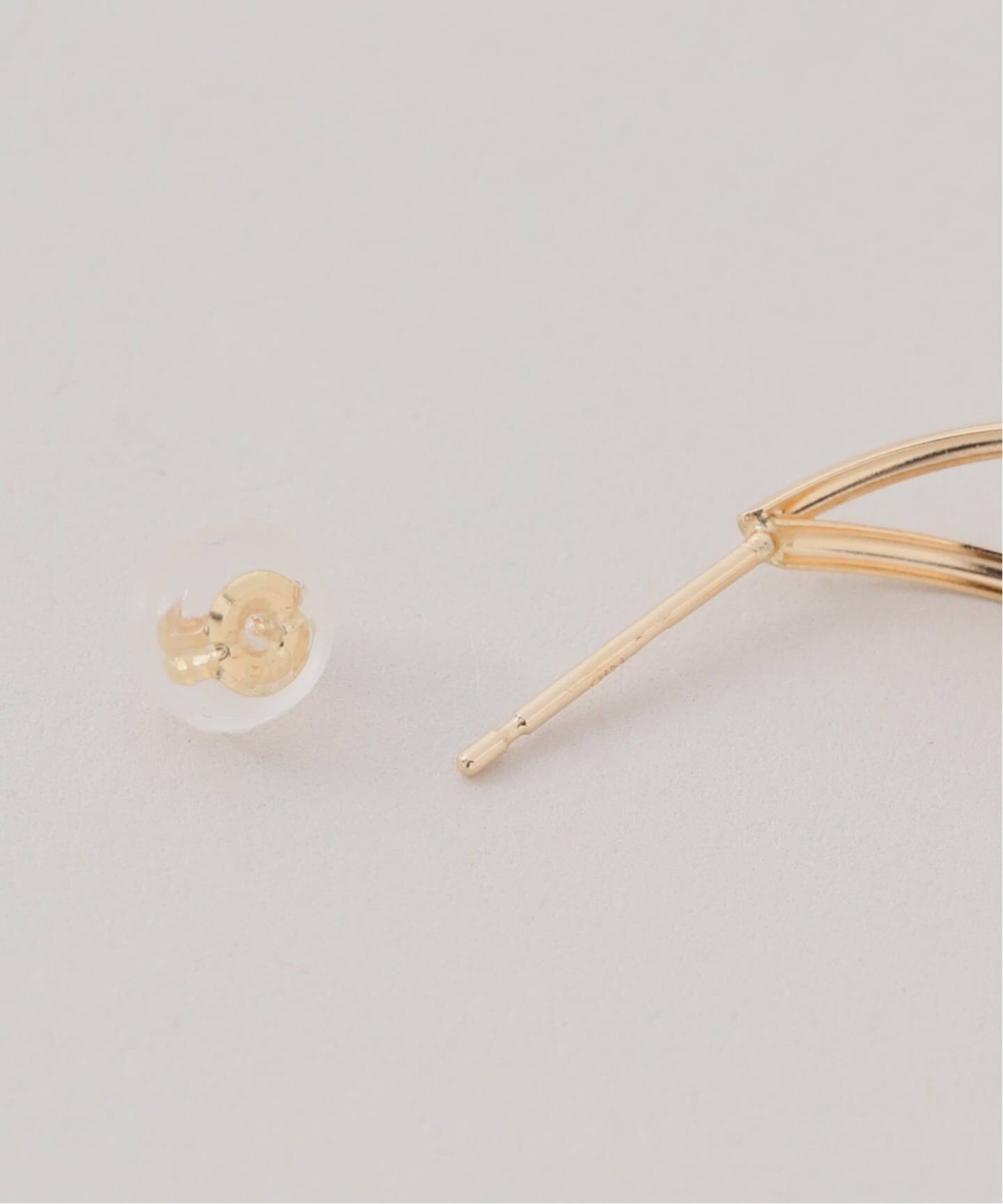リーフピアス K18（両耳）（ピアス（両耳用））｜Lilas（リラ）の通販