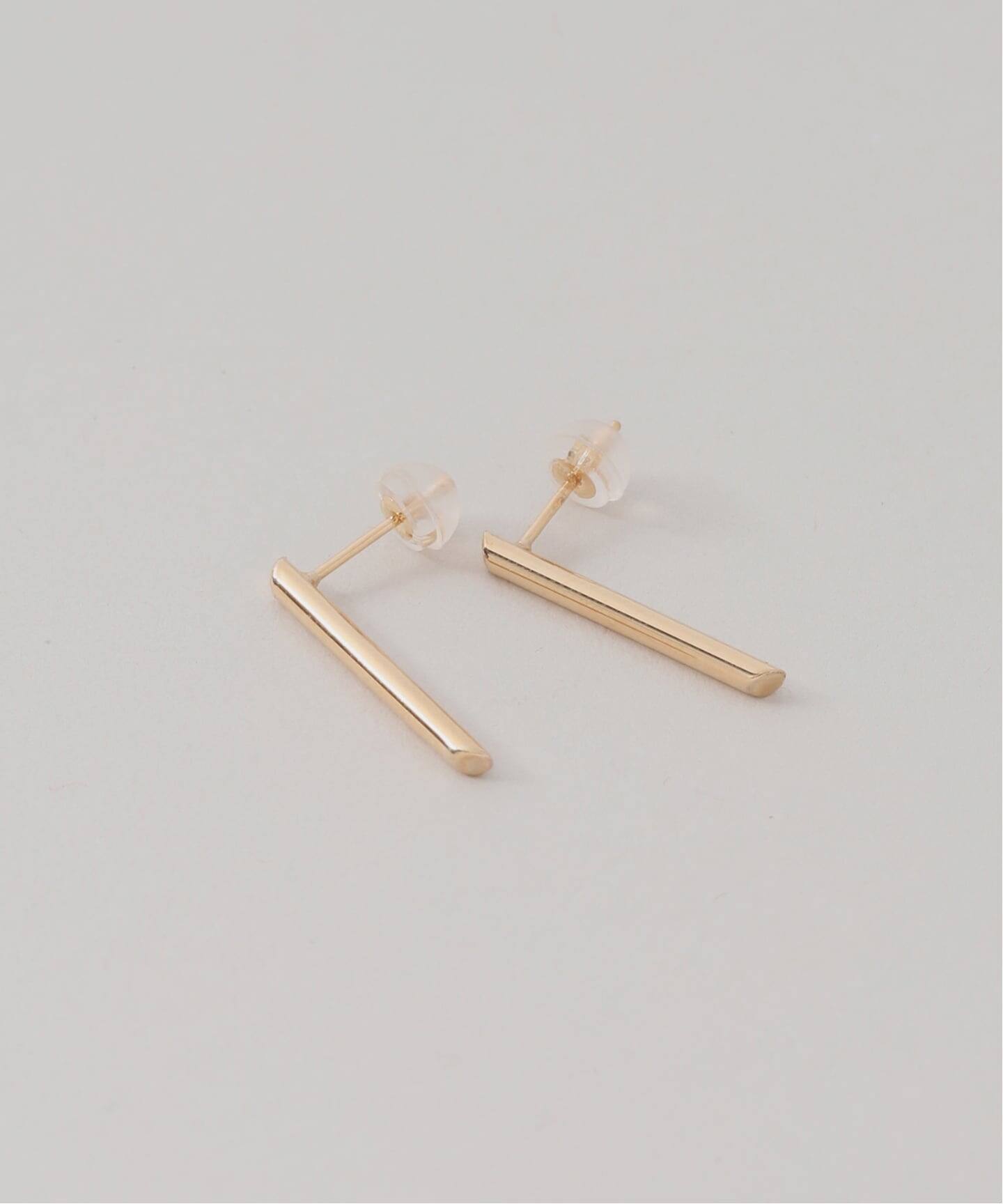パイプバーピアス K18（両耳）（ピアス（両耳用））｜Lilas（リラ）の