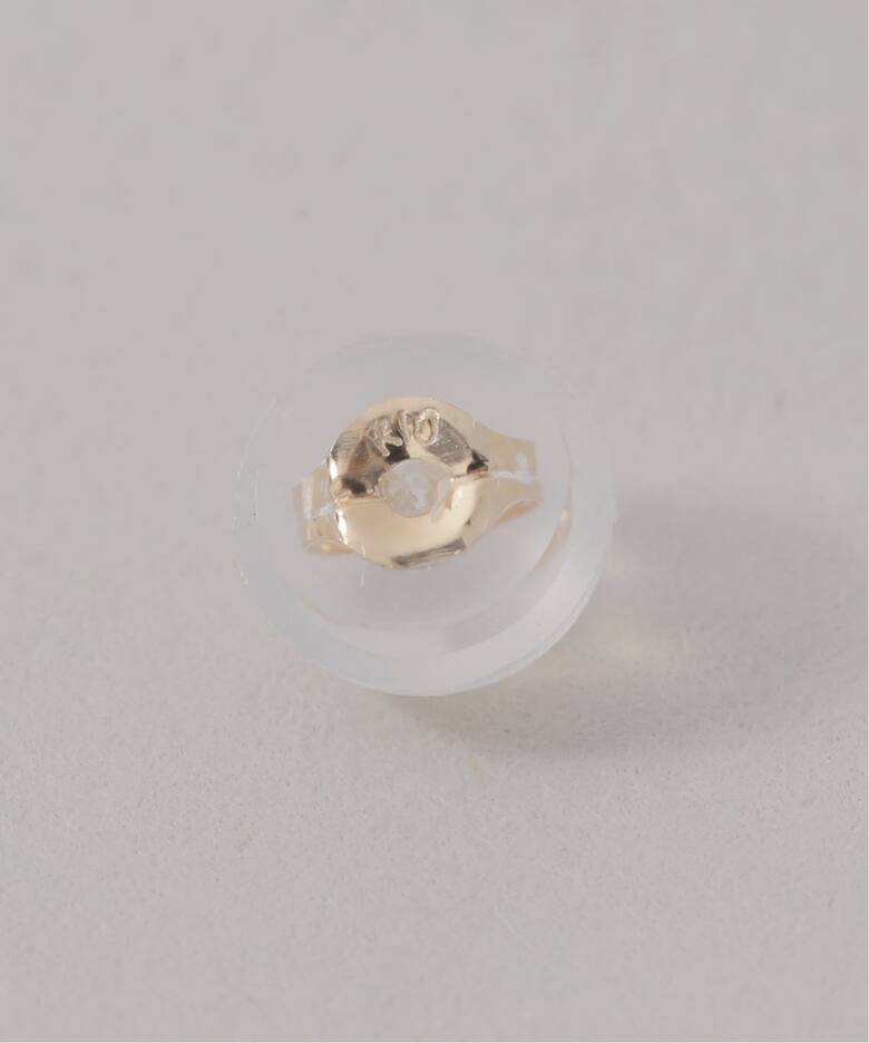プレイドクリップチェーンピアス K10（両耳）（ピアス（両耳用 