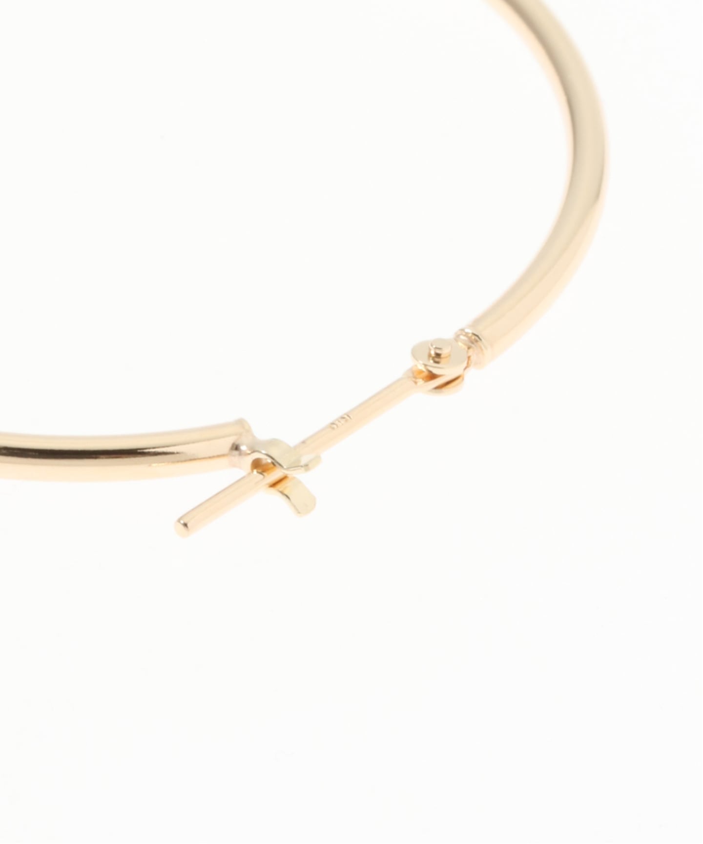 1.5パイプ3.5cmルーフピアス K10（両耳）（ピアス（両耳用））｜Lilas