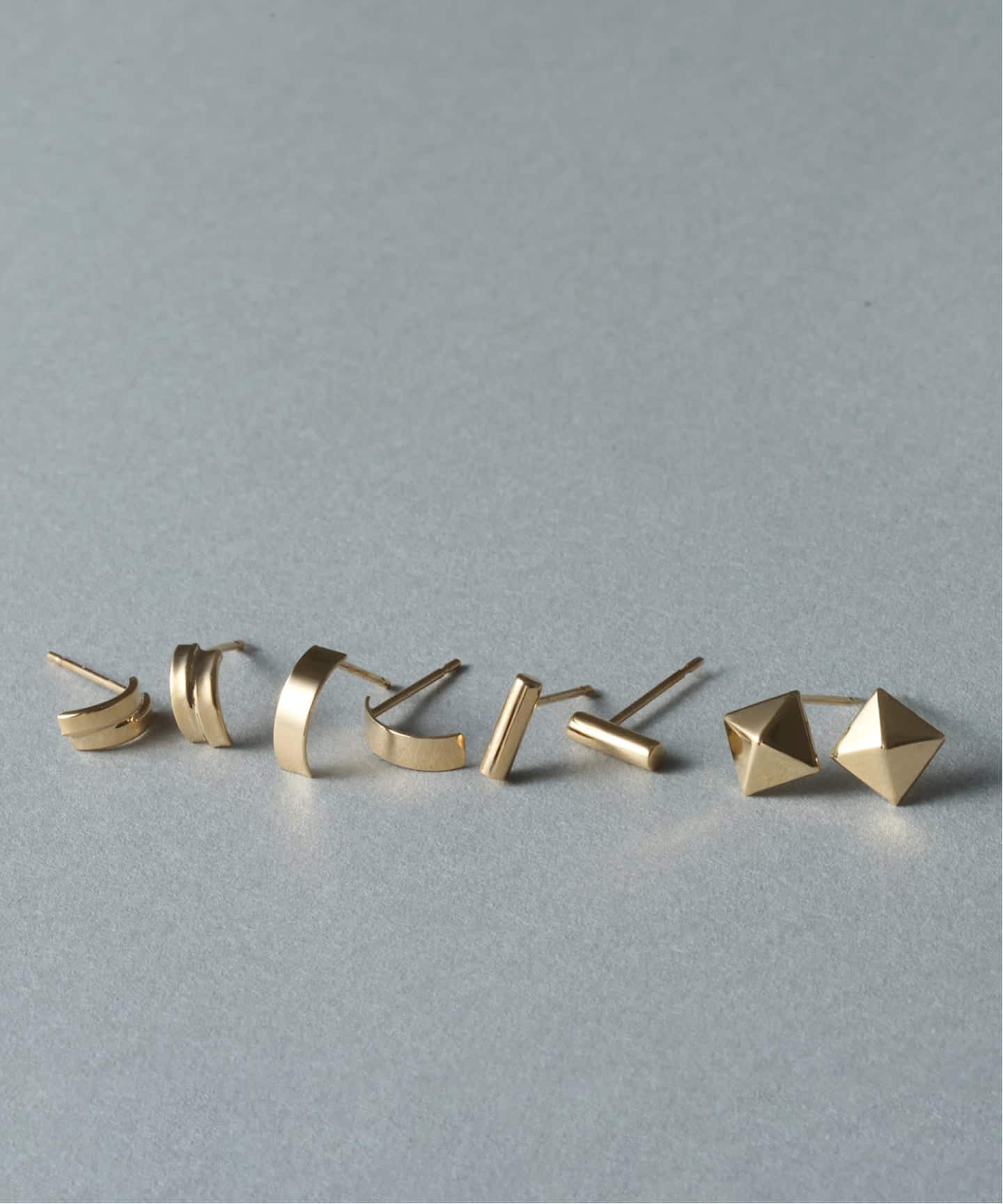 予約》パイプラインピアス K18（両耳）（ピアス（両耳用））｜Lilas