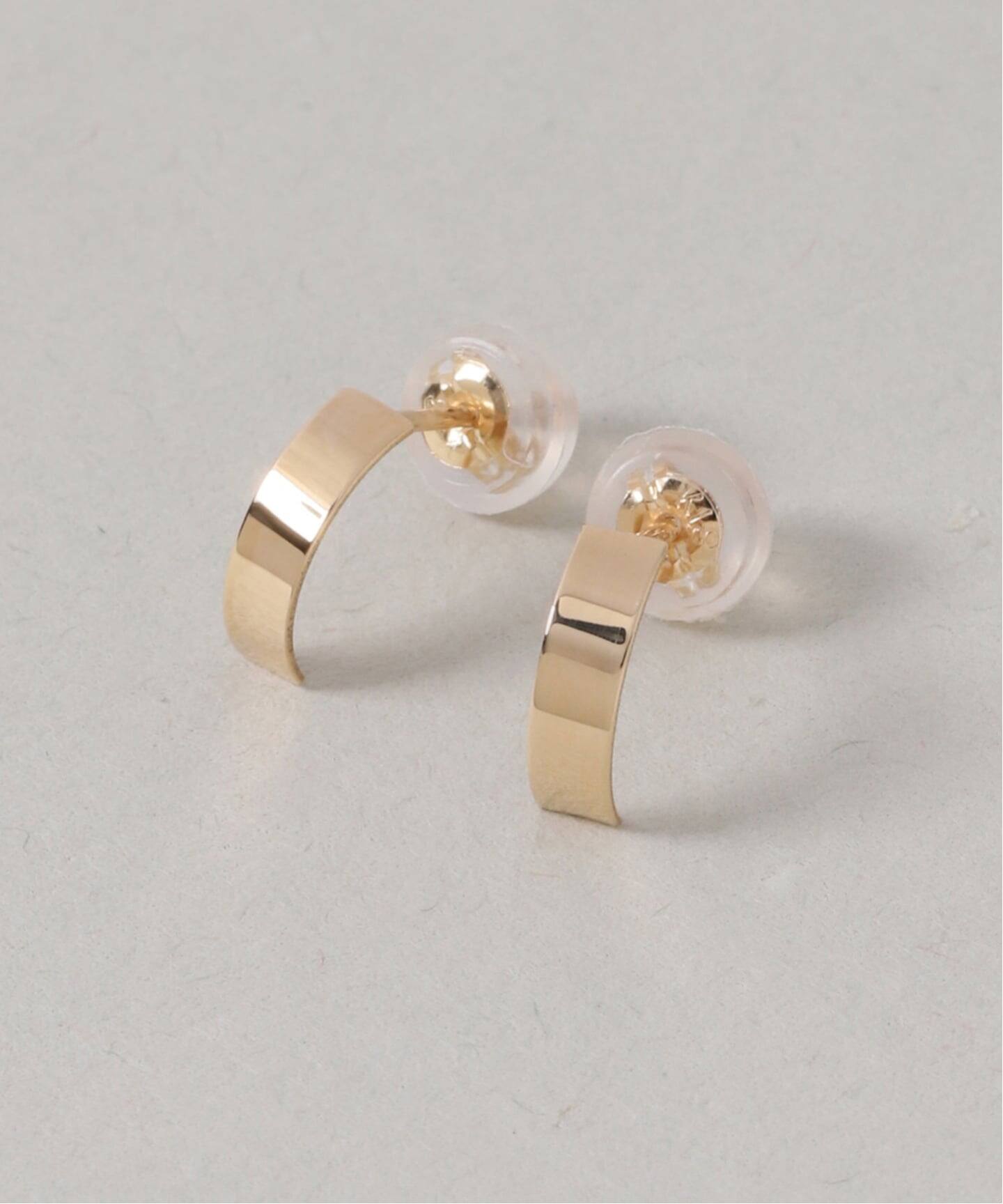 カーブラインピアス K18（両耳）（ピアス（両耳用））｜Lilas（リラ