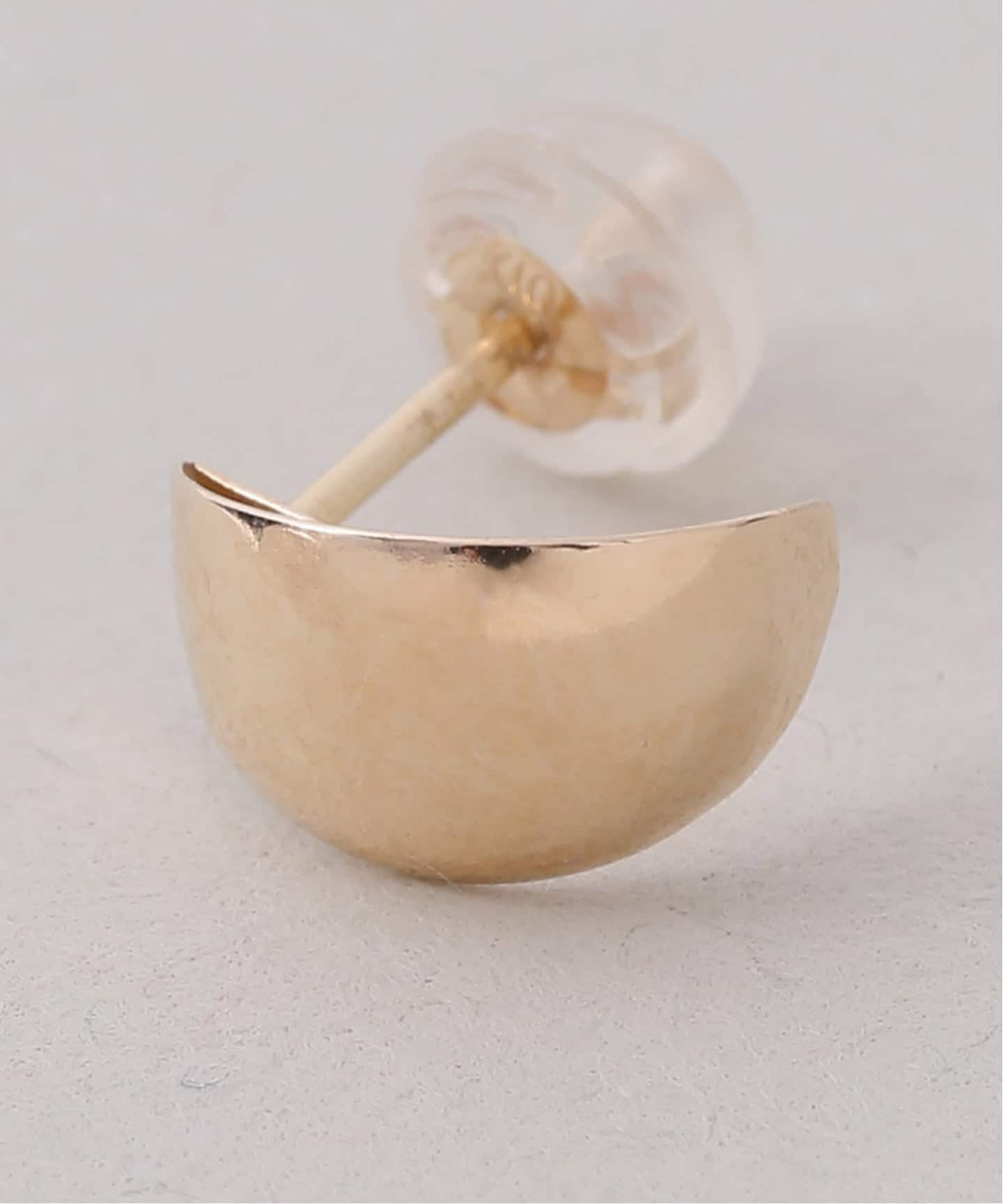 スモールムーンピアス K10（両耳）（ピアス（両耳用））｜Lilas（リラ