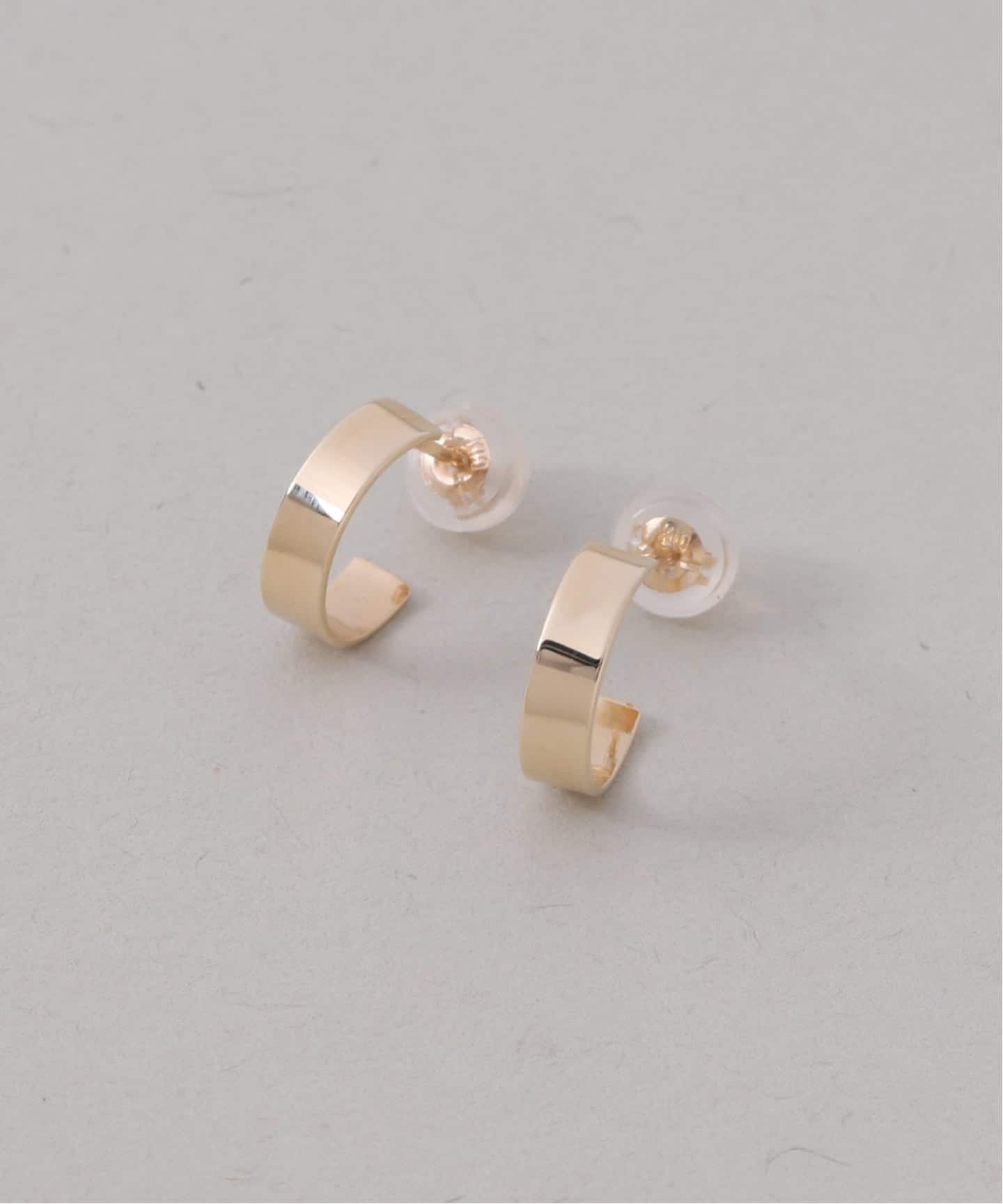 予約》フラット10mmピアス K10（両耳）（ピアス（両耳用））｜Lilas