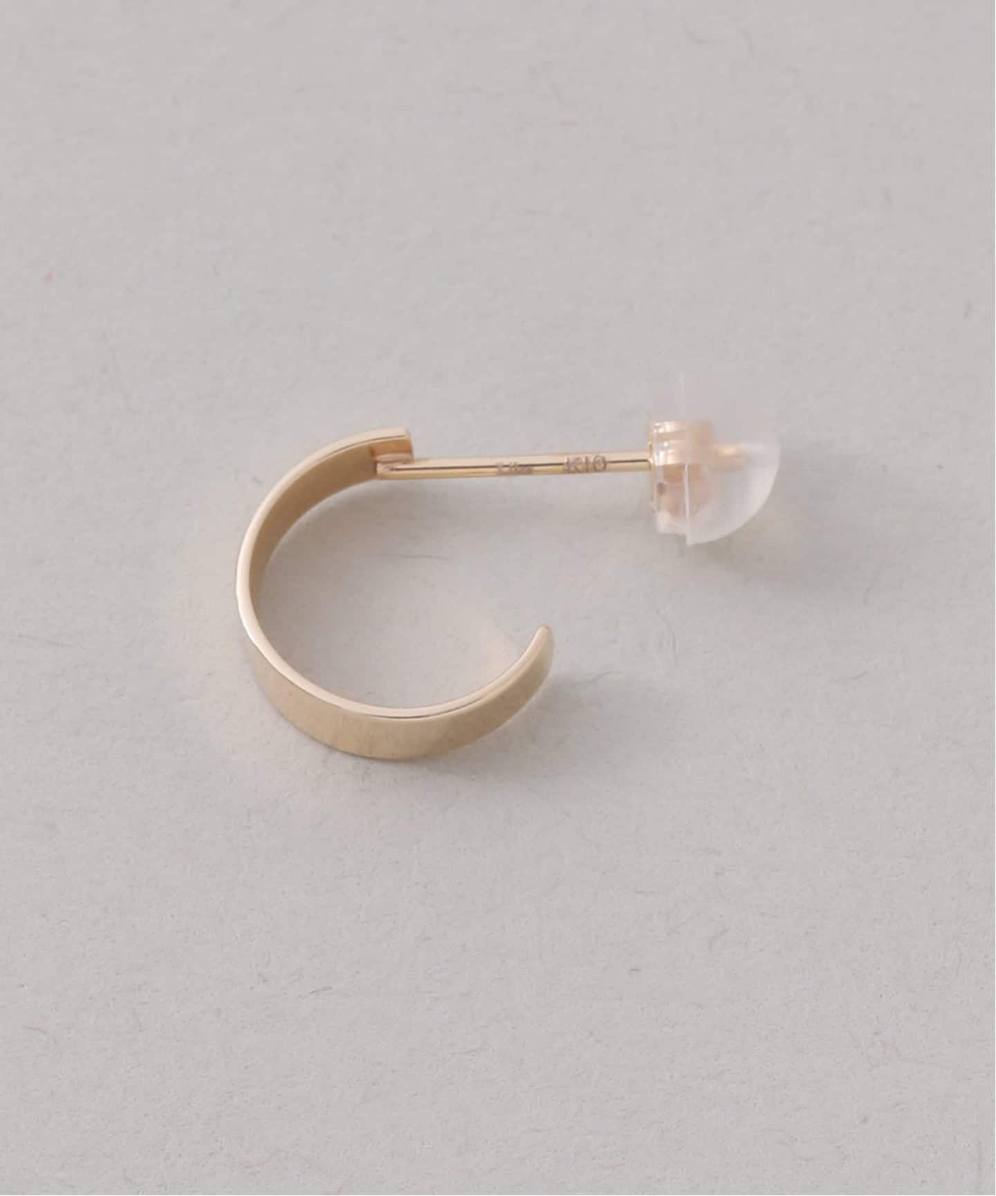 予約》フラット10mmピアス K10（両耳）（ピアス（両耳用））｜Lilas