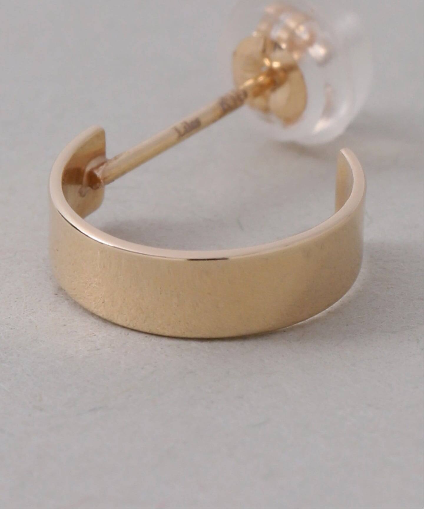 予約》フラット10mmピアス K10（両耳）（ピアス（両耳用））｜Lilas