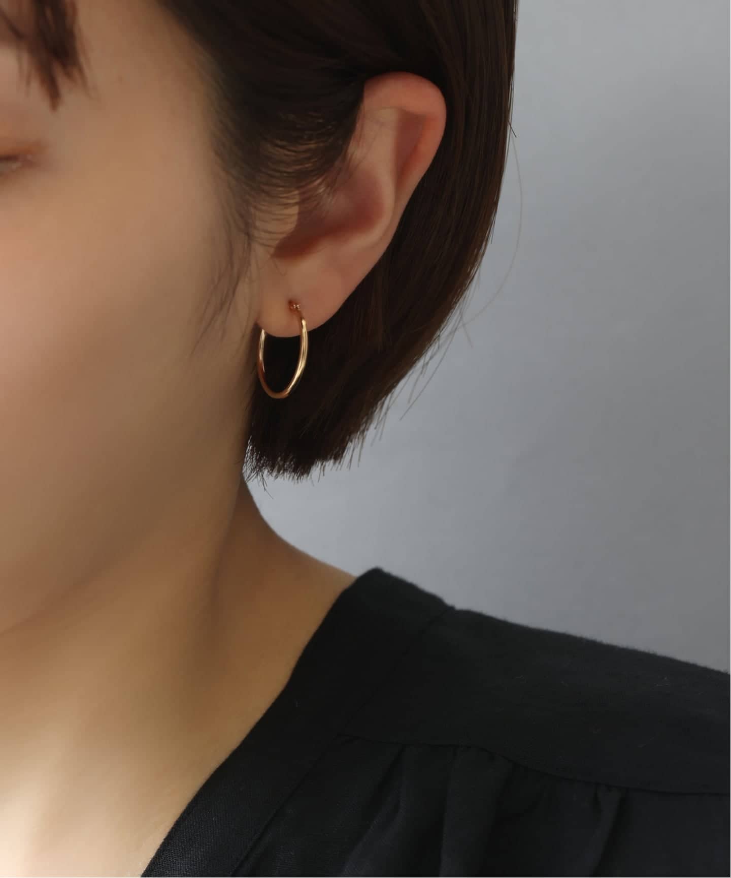 予約》1.5パイプ2cmルーフピアス K10（両耳）（ピアス（両耳用