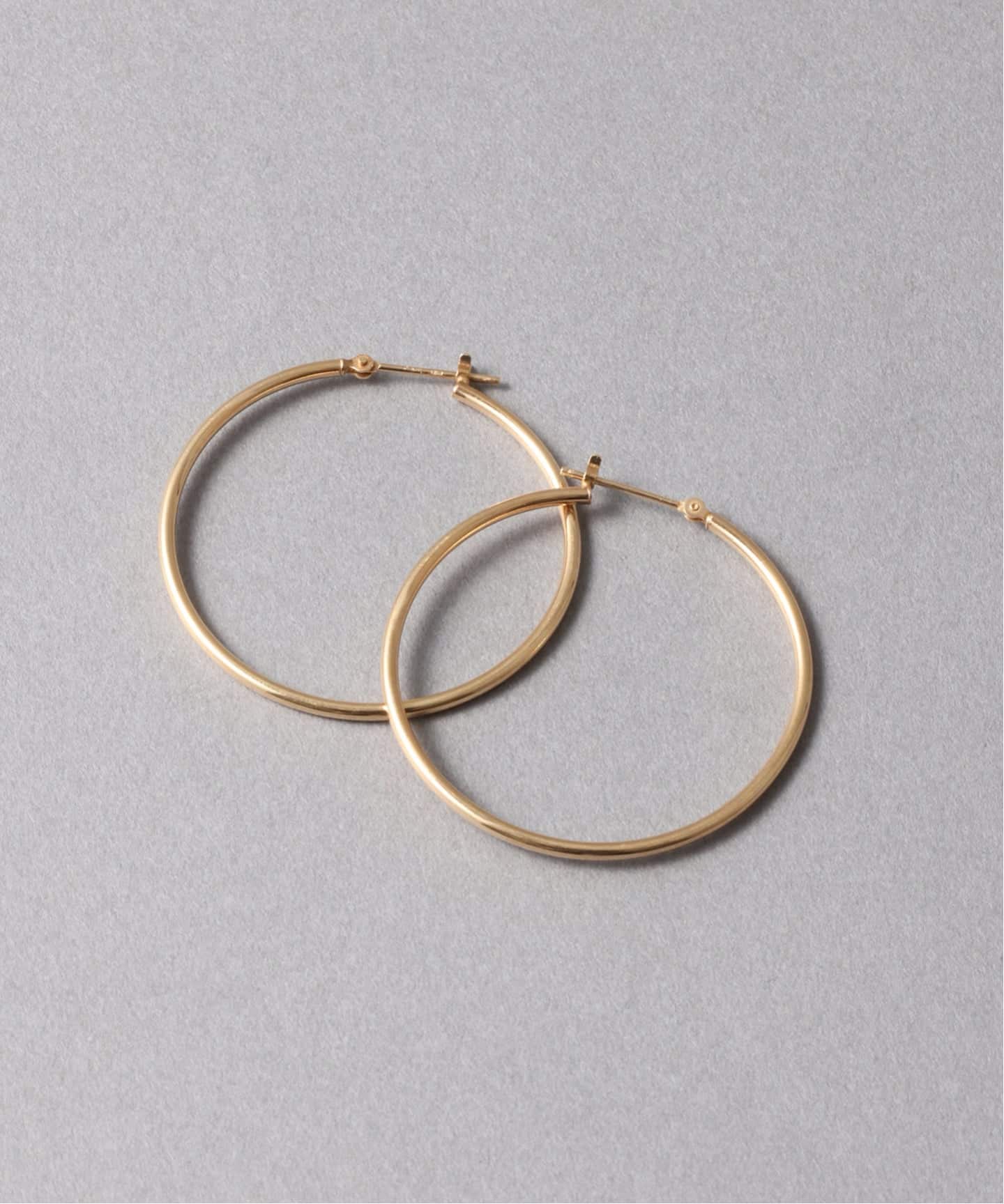 予約》1.5パイプ3.5cmルーフピアス K10（両耳）（ピアス（両耳用