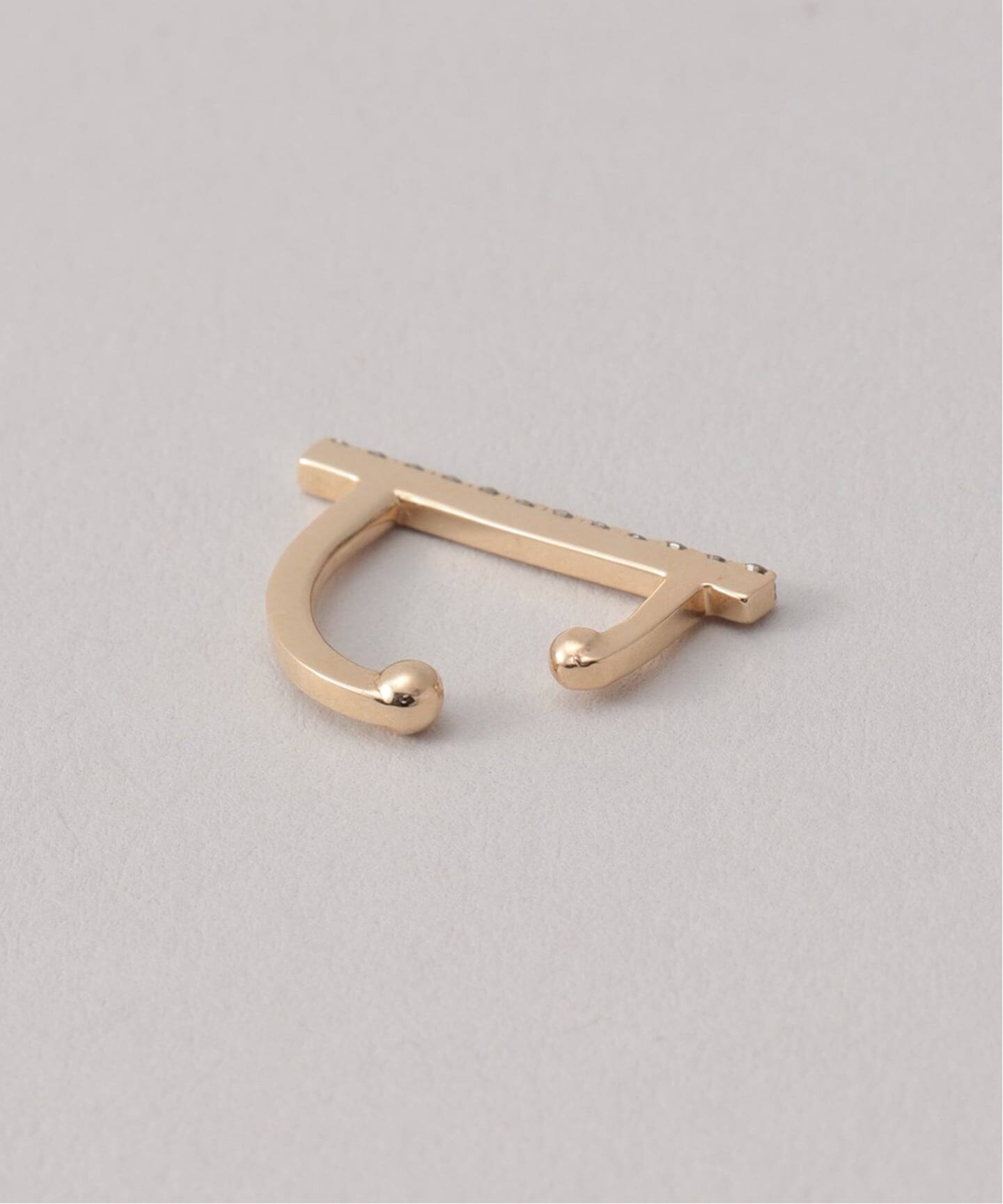 ダイヤバーイヤーカフ K10(片耳)(イヤーカフ)|Lilas(リラ ダイヤバーイヤーカフ K10(片耳)(イヤーカフ)|Lilas(リラ