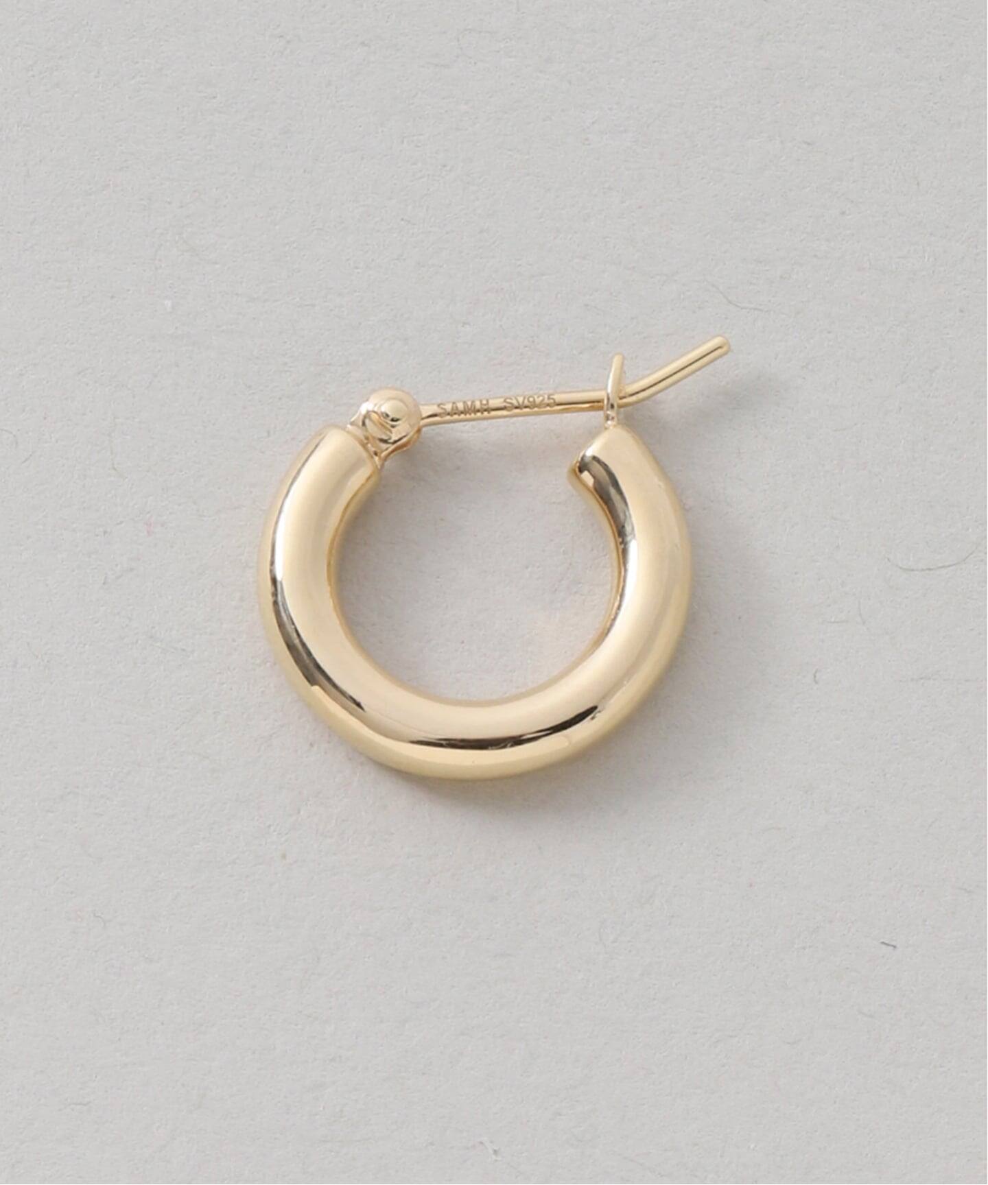 WEB限定》【SAMH by LILAS】フープピアスK18GP（両耳）（ピアス（両耳