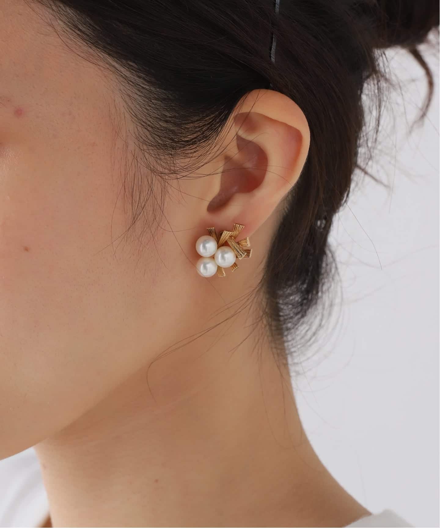 MIKIMOTO スパイラル ダングルイヤリング MIKIMOTO Earring（イヤリング）｜HIROB（ヒロブ）の通販｜BAYCREW'S STORE
