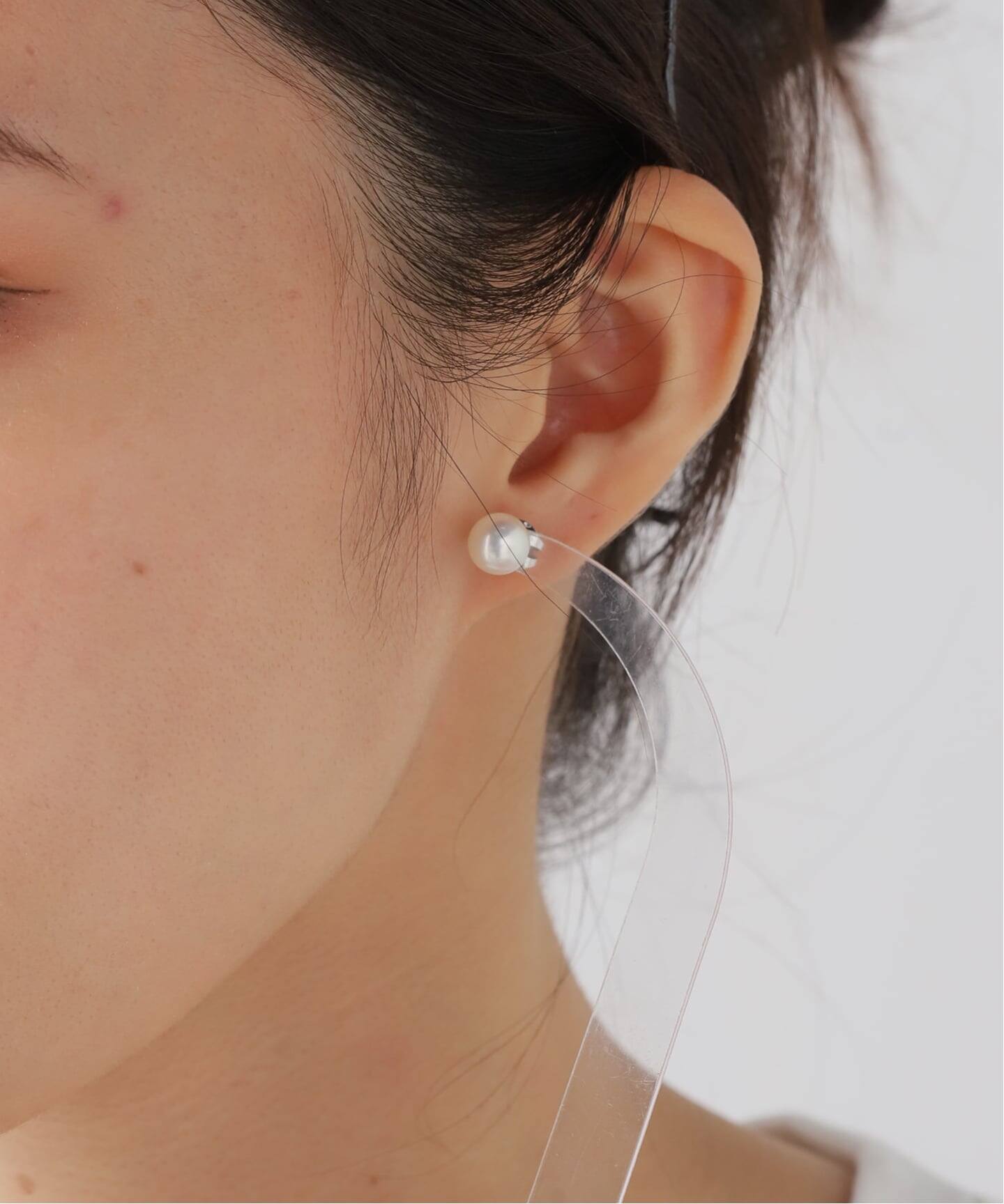 TASAKI ホワイトパール 片耳用フックピアス 楽天市場】tasaki ピアス