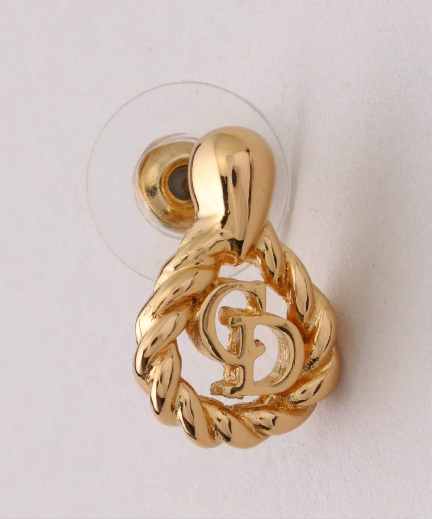 ♡*♡様 【極美品】 Dior ディオール ピアス ストーン 両耳 Diorロゴ VINTAGE DIOR/ディオール 】pierce logo(両耳)（ピアス（両耳用