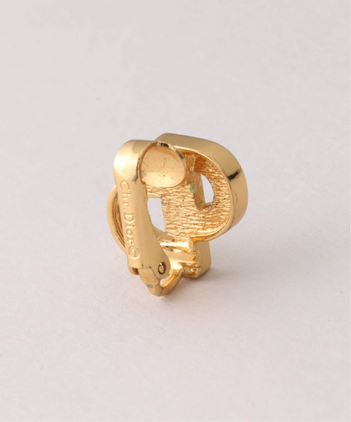 VINTAGE DIOR/ディオール 】earring logo(両耳)（イヤリング