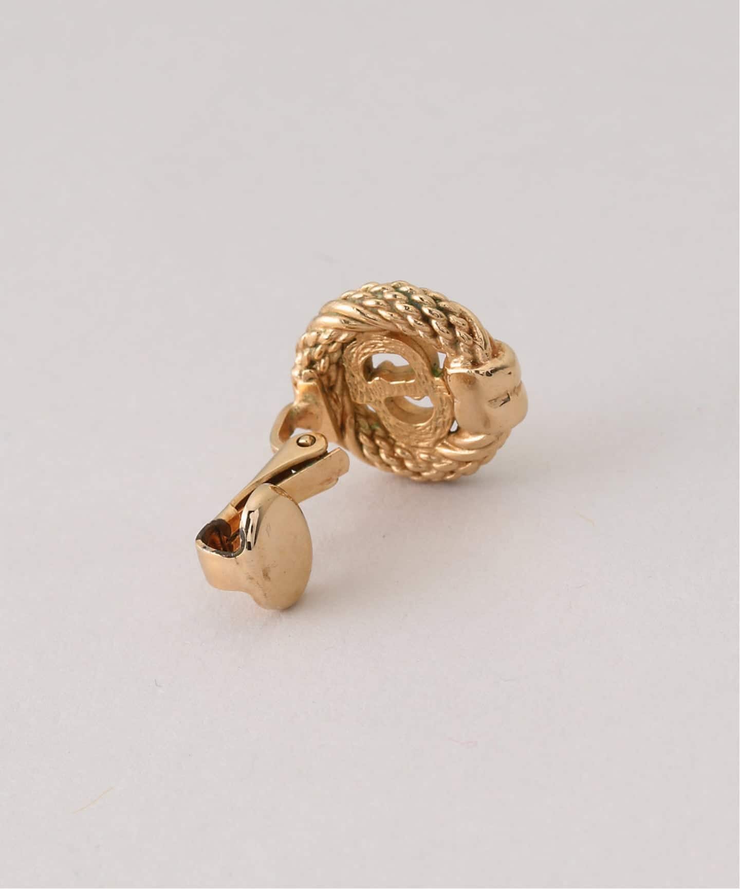 VINTAGE DIOR/ディオール 】earring logo(両耳)（イヤリング