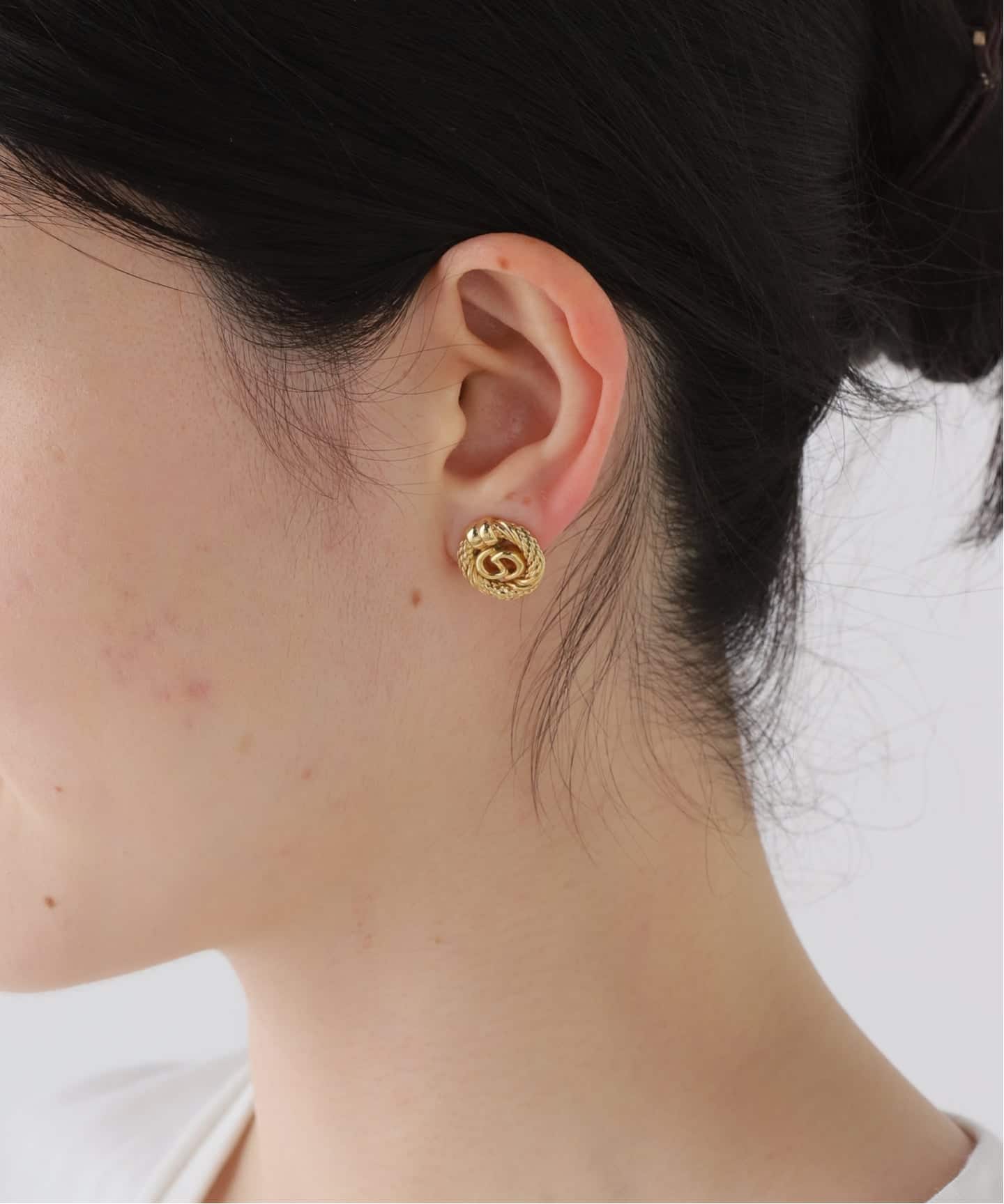 VINTAGE DIOR/ディオール 】earring logo(両耳)（イヤリング
