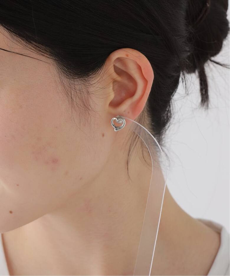 VINTAGE TIFFANY&Co./ティファニー】 Open heart pierce xs (両耳 
