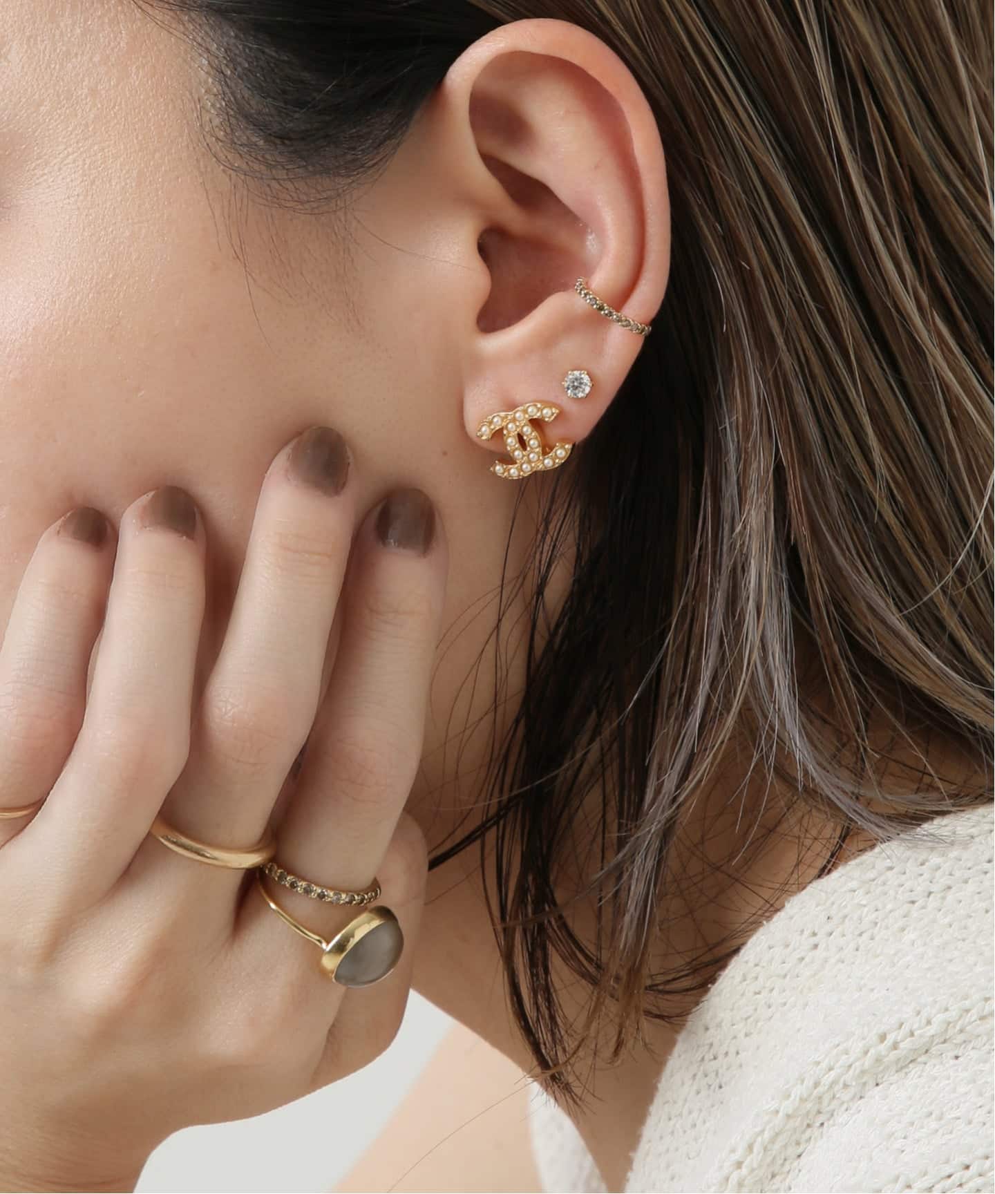 CHANEL/シャネル】pierce(両耳)（ピアス（両耳用））｜DECOUVERTE
