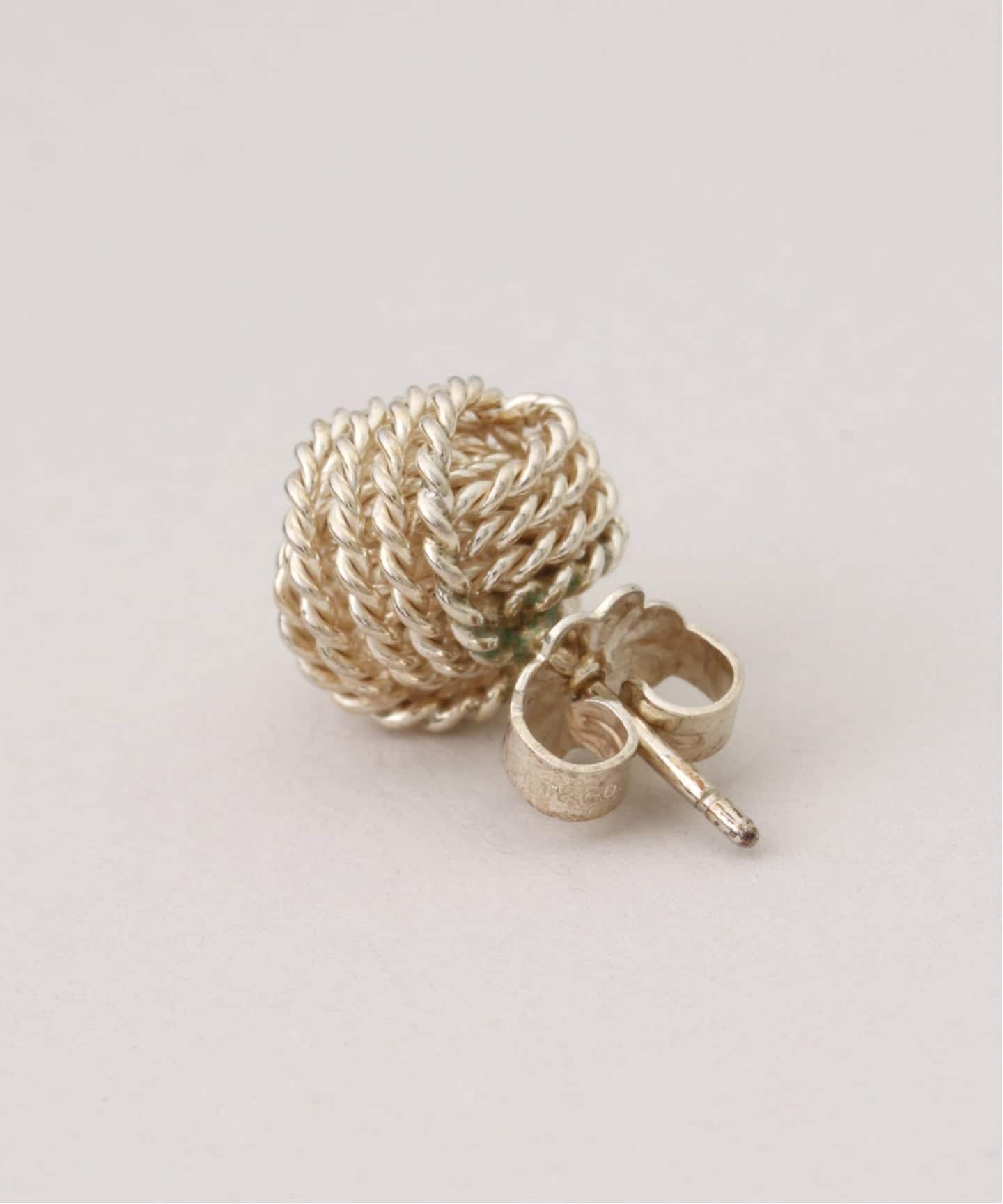 Tiffany&co. ノットボール ピアス 両耳 オリジナルポーチ付き VINTAGE TIFFANY&Co./ティファニー】Somerset pierce (両耳)（ピアス