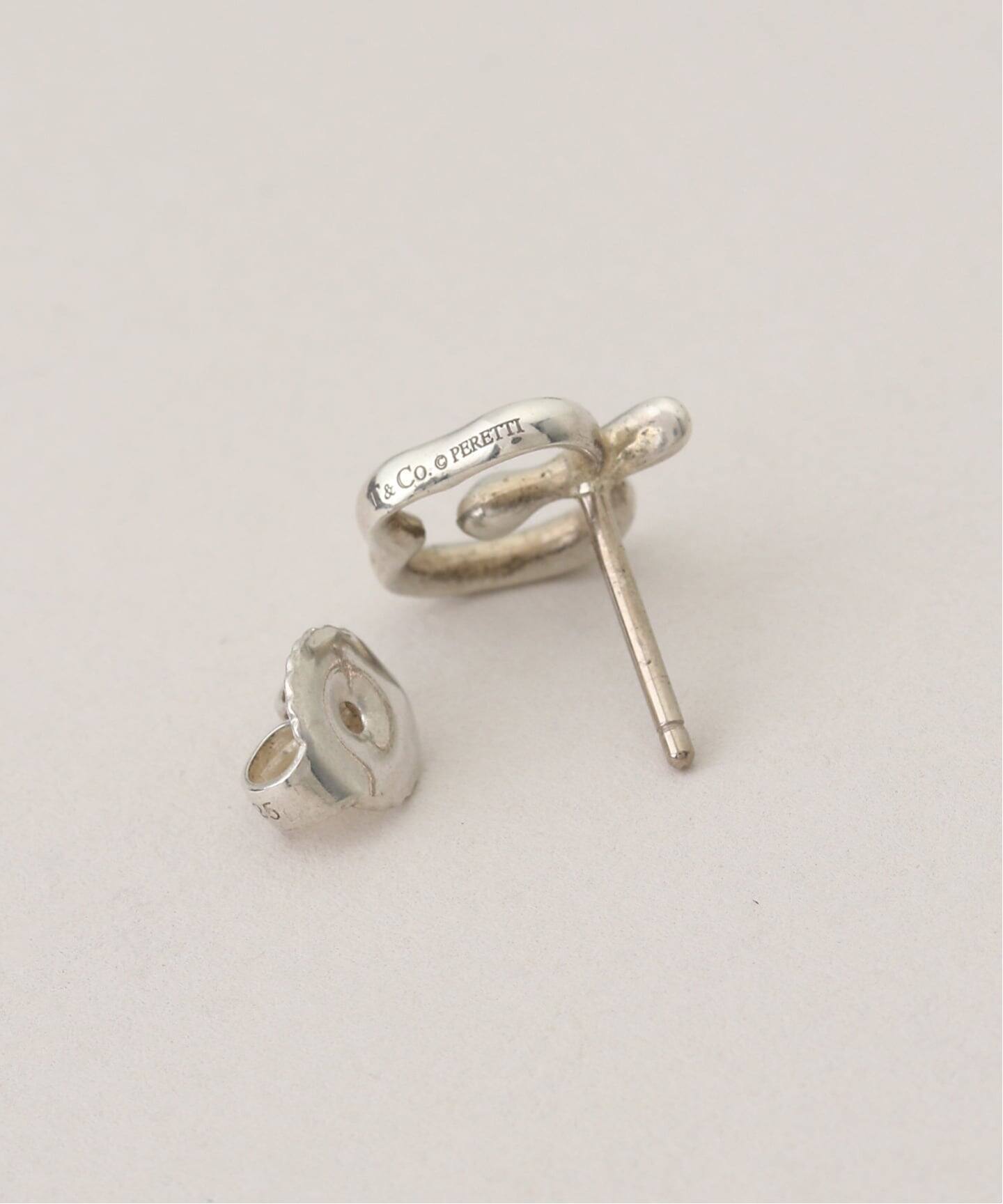 VINTAGE TIFFANY&Co./ティファニー】Apple pierce(両耳)（ピアス（両耳 